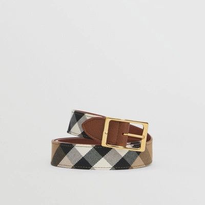 Burberry o1w1db10226 Size: 100 / Reversible House Check Leather Belt Size ONE SIZE - 1 Preview