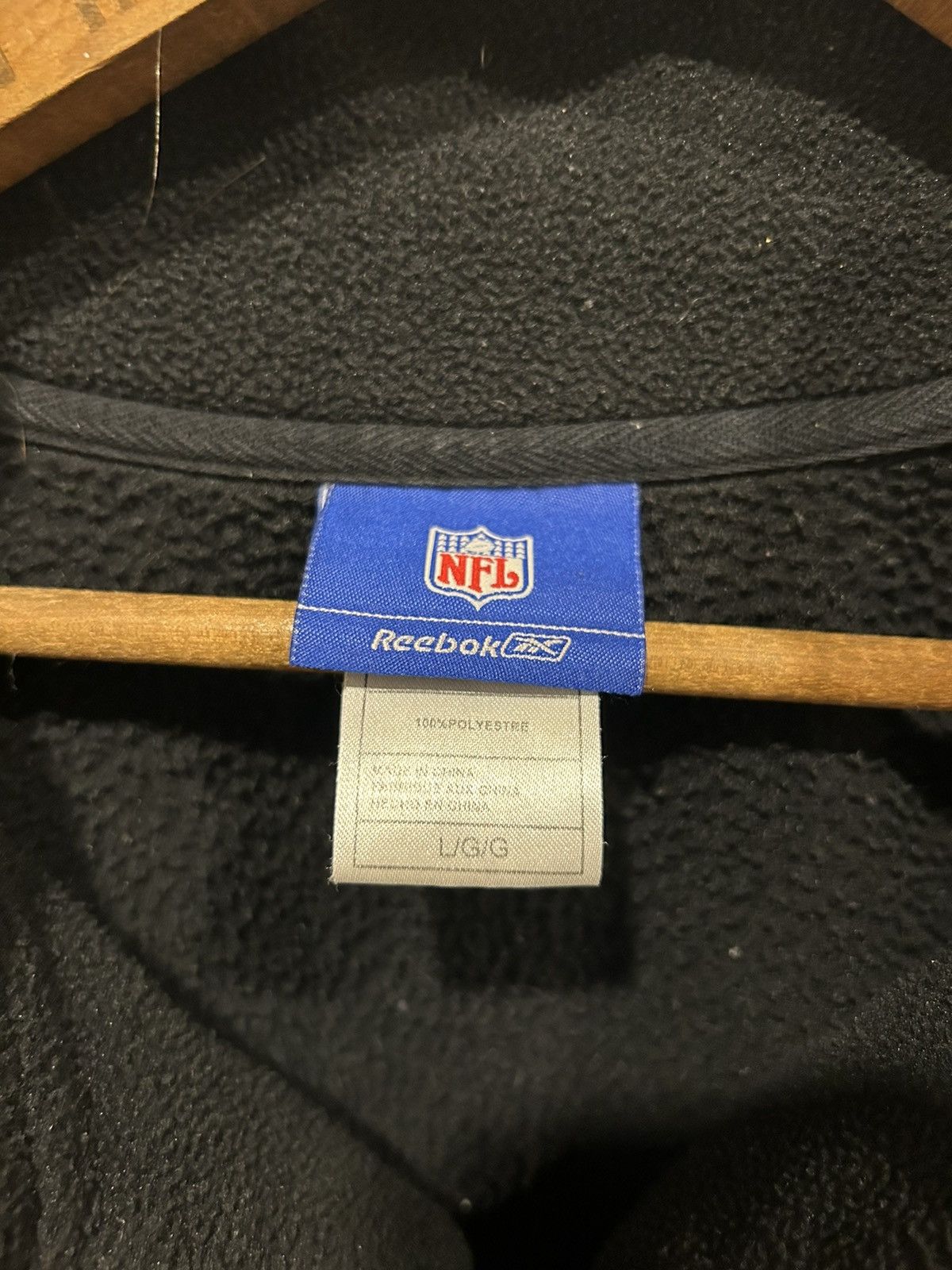 Champion × NFL × Vintage Vintage NFL Raiders Champion 1/4 Zip Fleece Sweatshirt Size US L / EU 52-54 / 3 - 7 Thumbnail