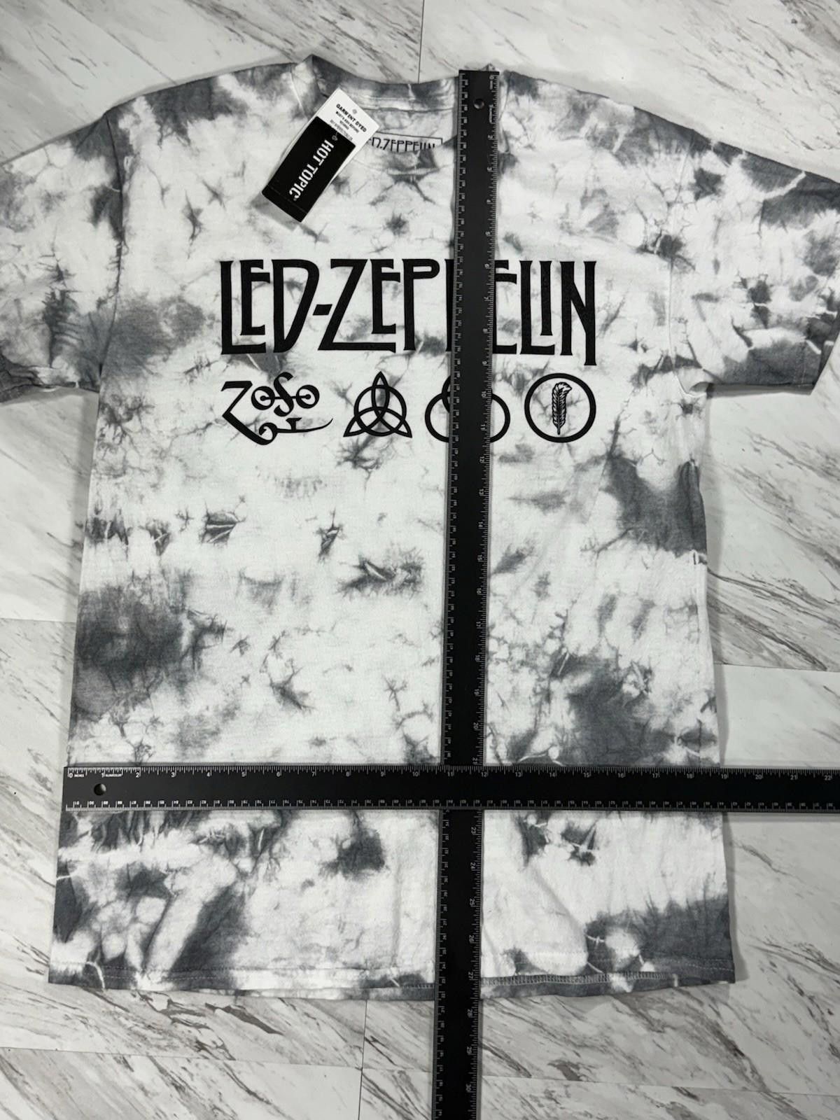 Led Zeppelin Led Zeppelin Tie Dye Graphic Band Tee M Licensed 2022 #8 Size US M / EU 48-50 / 2 - 2 Thumbnail