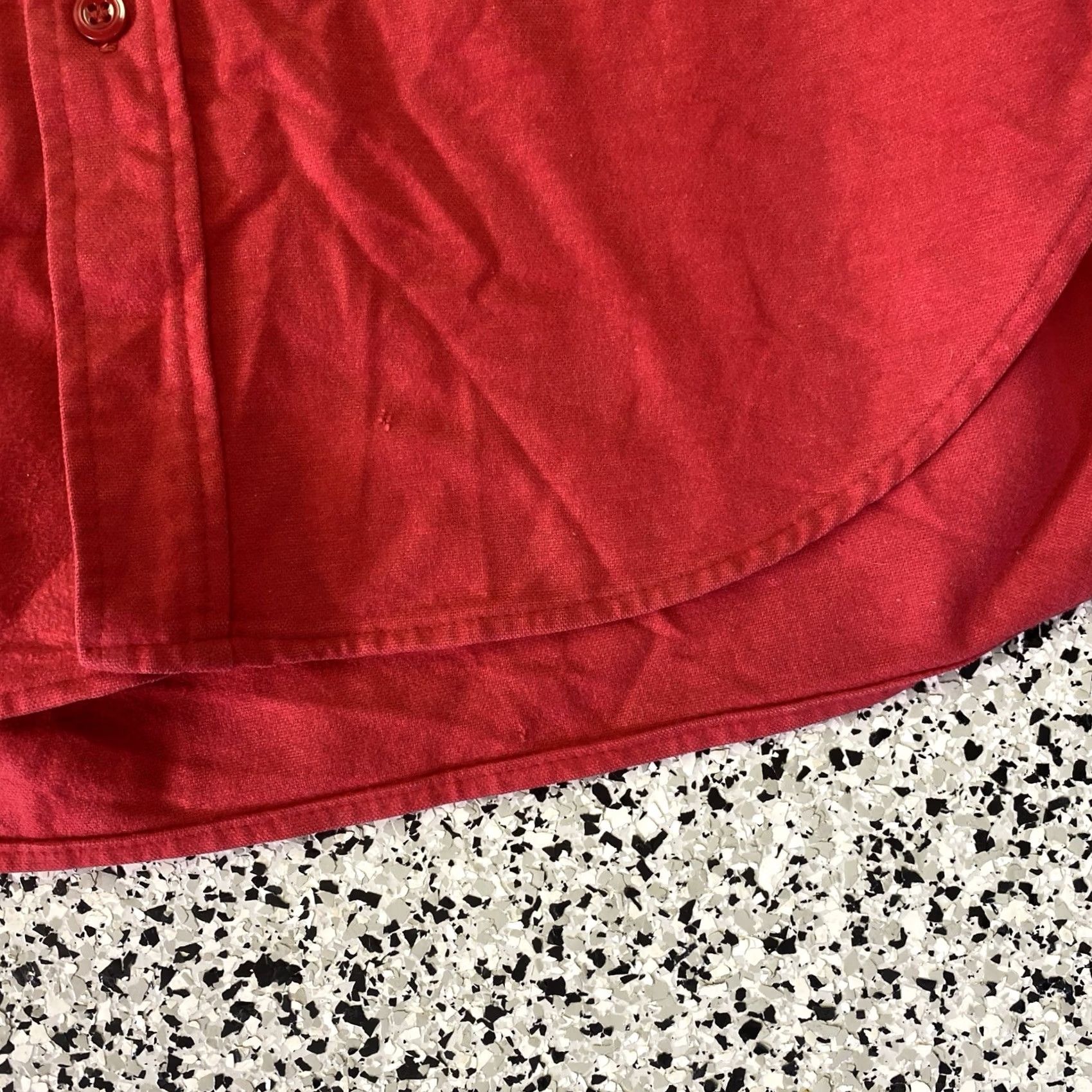 Vintage VINTAGE REI Shirt Mens Large Red Cotton Flannel Chamois Made in USA Fading Size US L / EU 52-54 / 3 - 4 Thumbnail