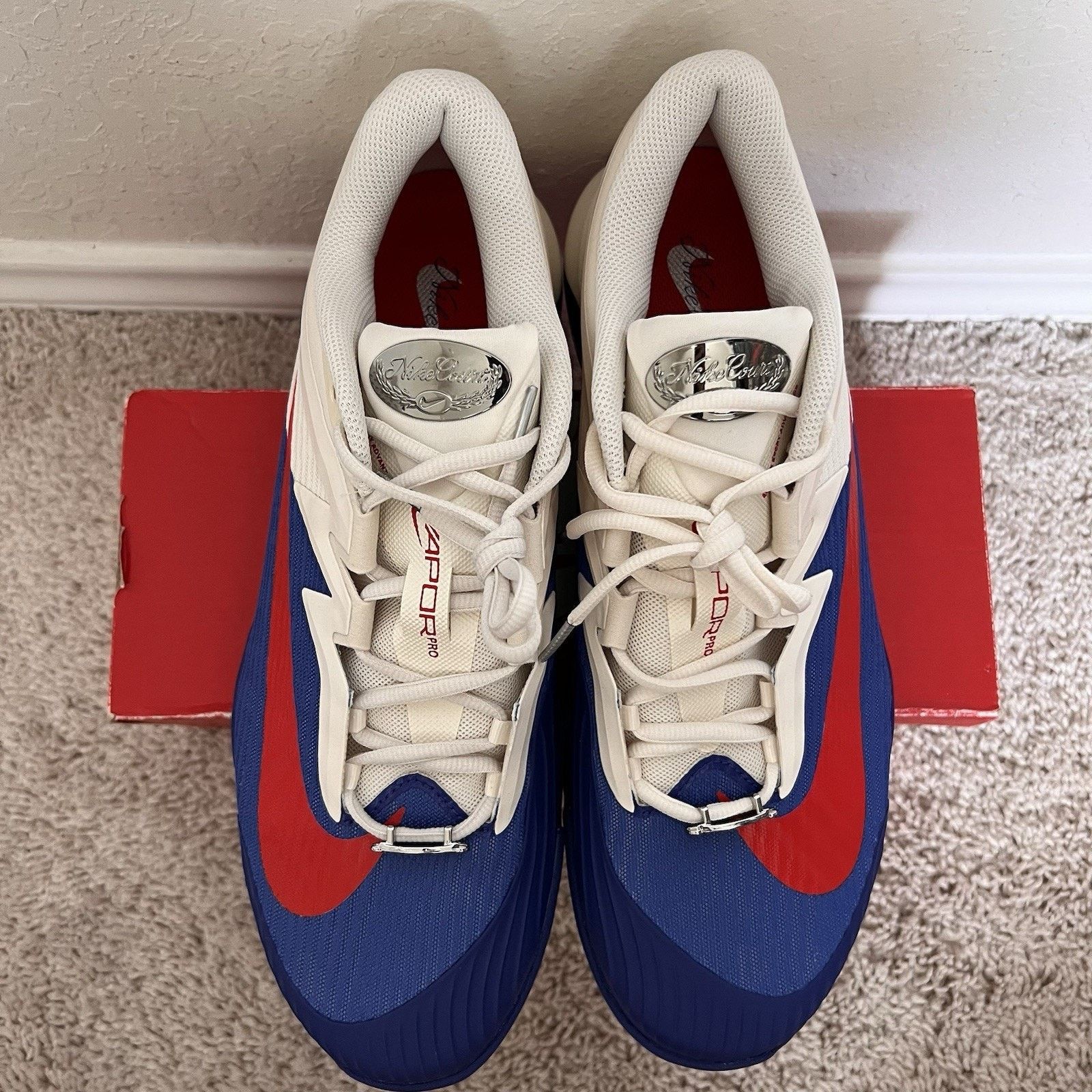 Nike Nike Zoom Vapor Pro 3 HC PRM 'Hard Court' Tennis Size 12 New Size US 12 / EU 45 - 4 Thumbnail