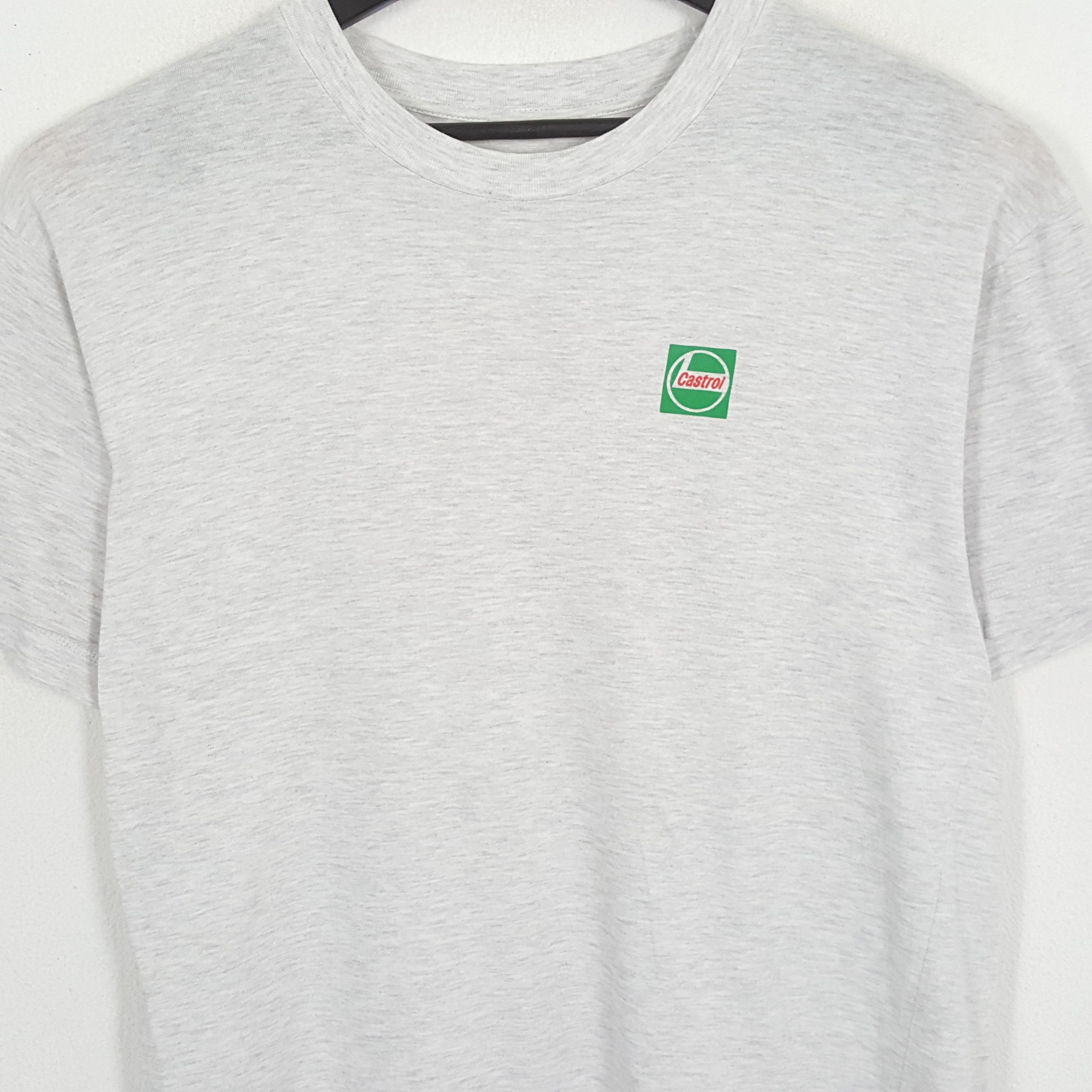 Japanese Brand × Vintage CASTROL RACING Motorcycle Promo Style Tshirt Size US L / EU 52-54 / 3 - 4 Thumbnail