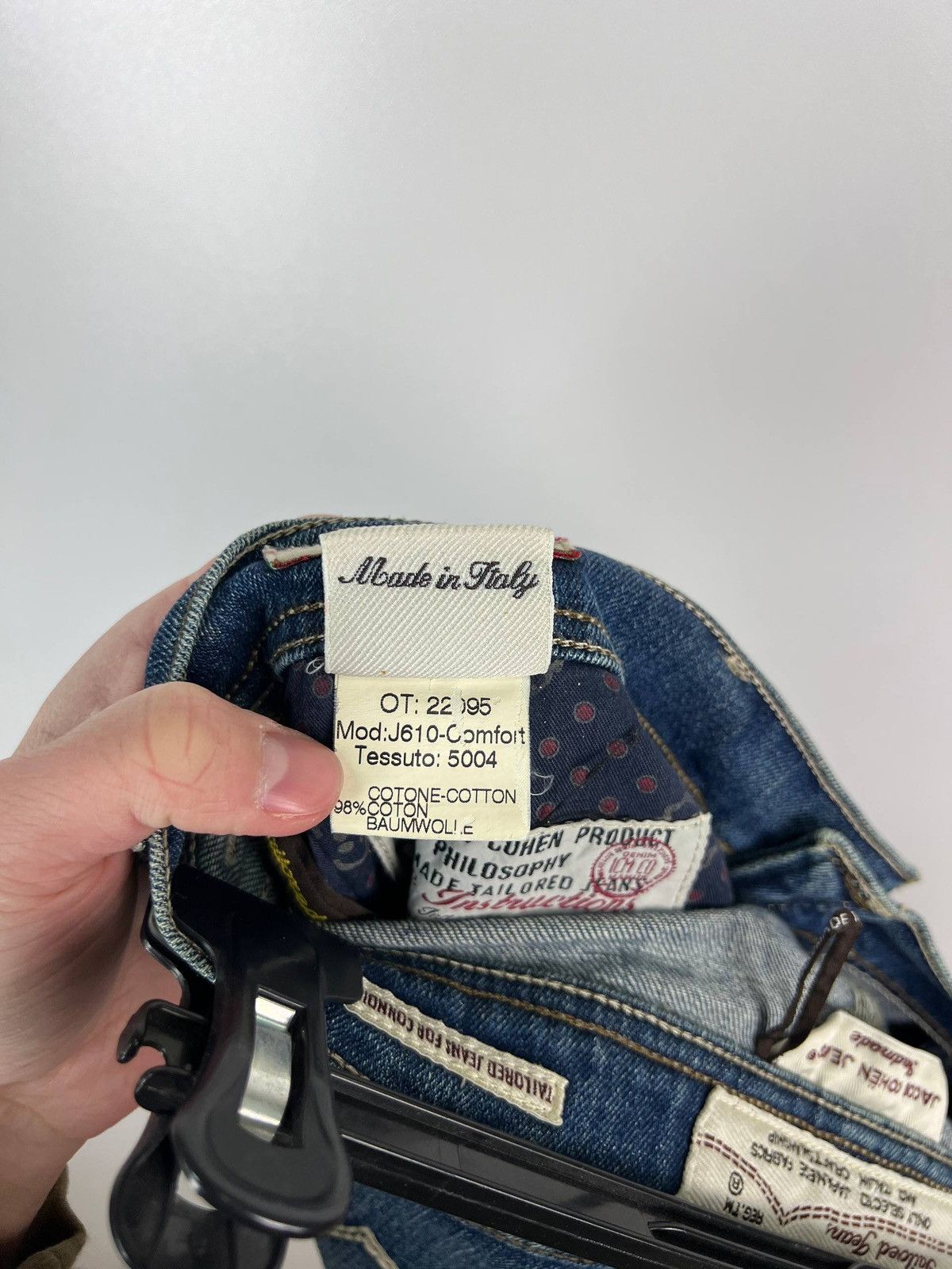 Jacob Cohen Jacob Cohen 610 luxury denim size 35 Size US 35 - 7 Thumbnail