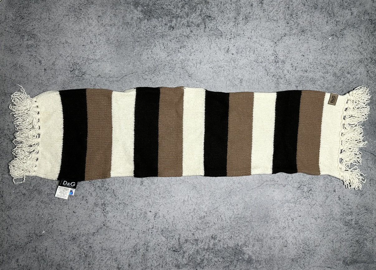 Dolce & Gabbana Vintage Dolce & Gabbana Wool Knitted Scarf / Muffler Size ONE SIZE - 7 Thumbnail