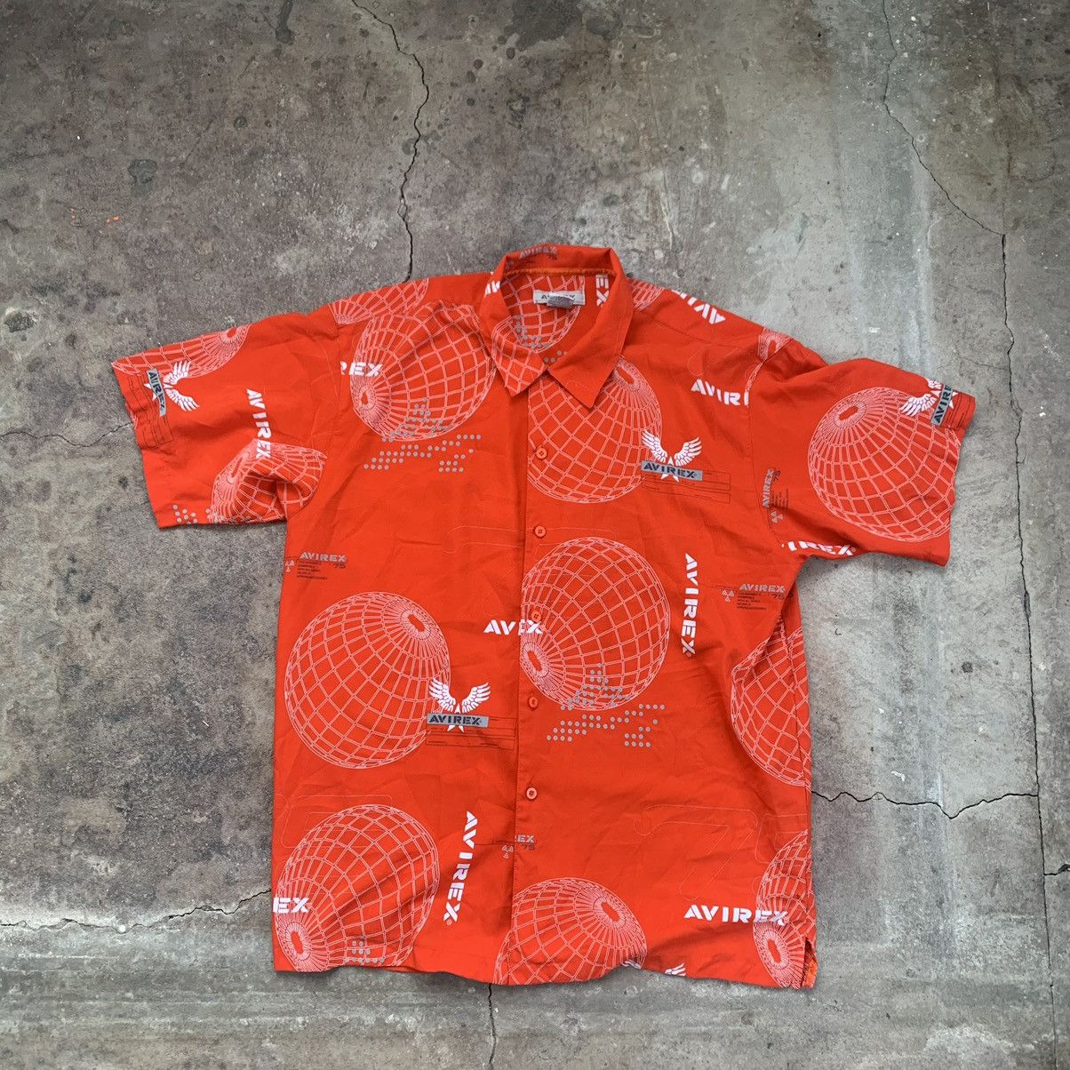 Avirex Vintage Avirex multilogo shirt Burton up USA Size US L / EU 52-54 / 3 - 1 Thumbnail