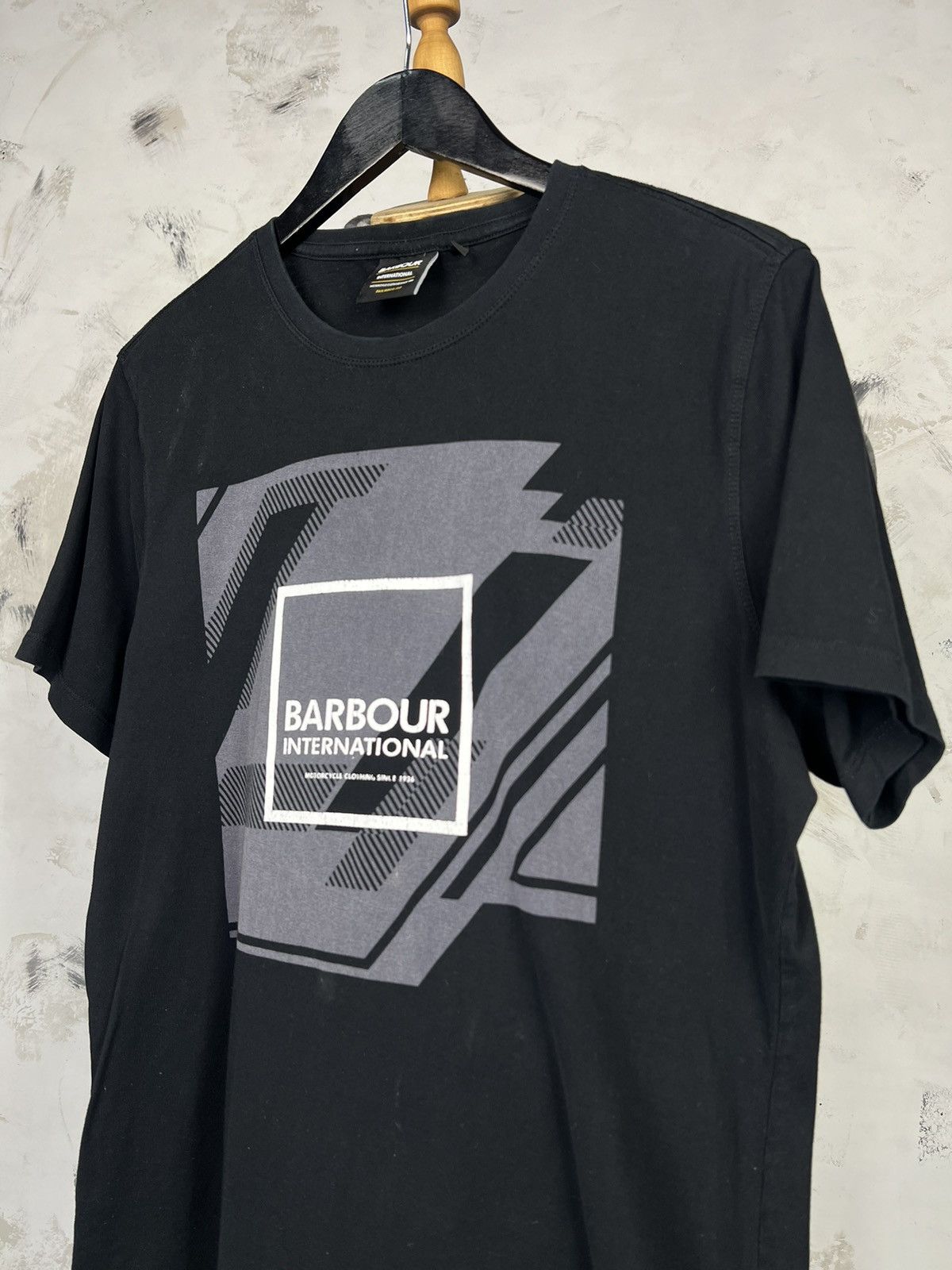 Barbour Barbour International Motorcycle Graphic Shirt Size M Size US M / EU 48-50 / 2 - 2 Thumbnail