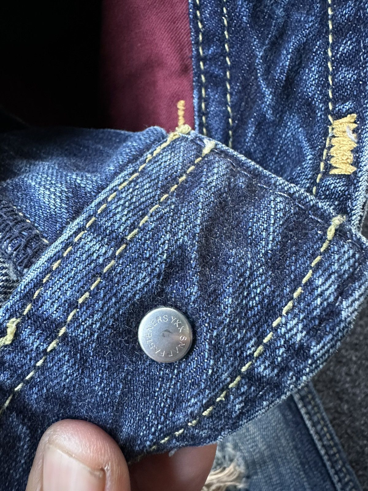14th Addiction × Beauty Beast × If Six Was Nine Vintage Flare Georgia Love Denim D231 Size US 28 / EU 44 - 13 Thumbnail