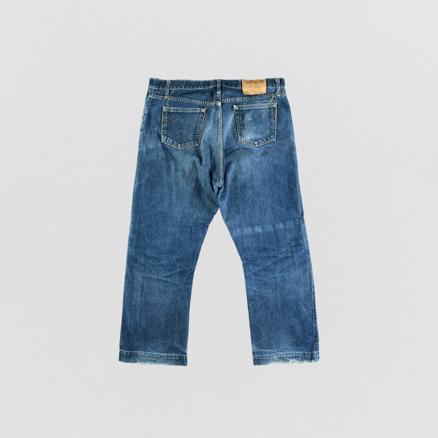 Vintage Vintage 70s Bison Redline Jeans-JM3551 Size US 38 / EU 54 - 2 Thumbnail