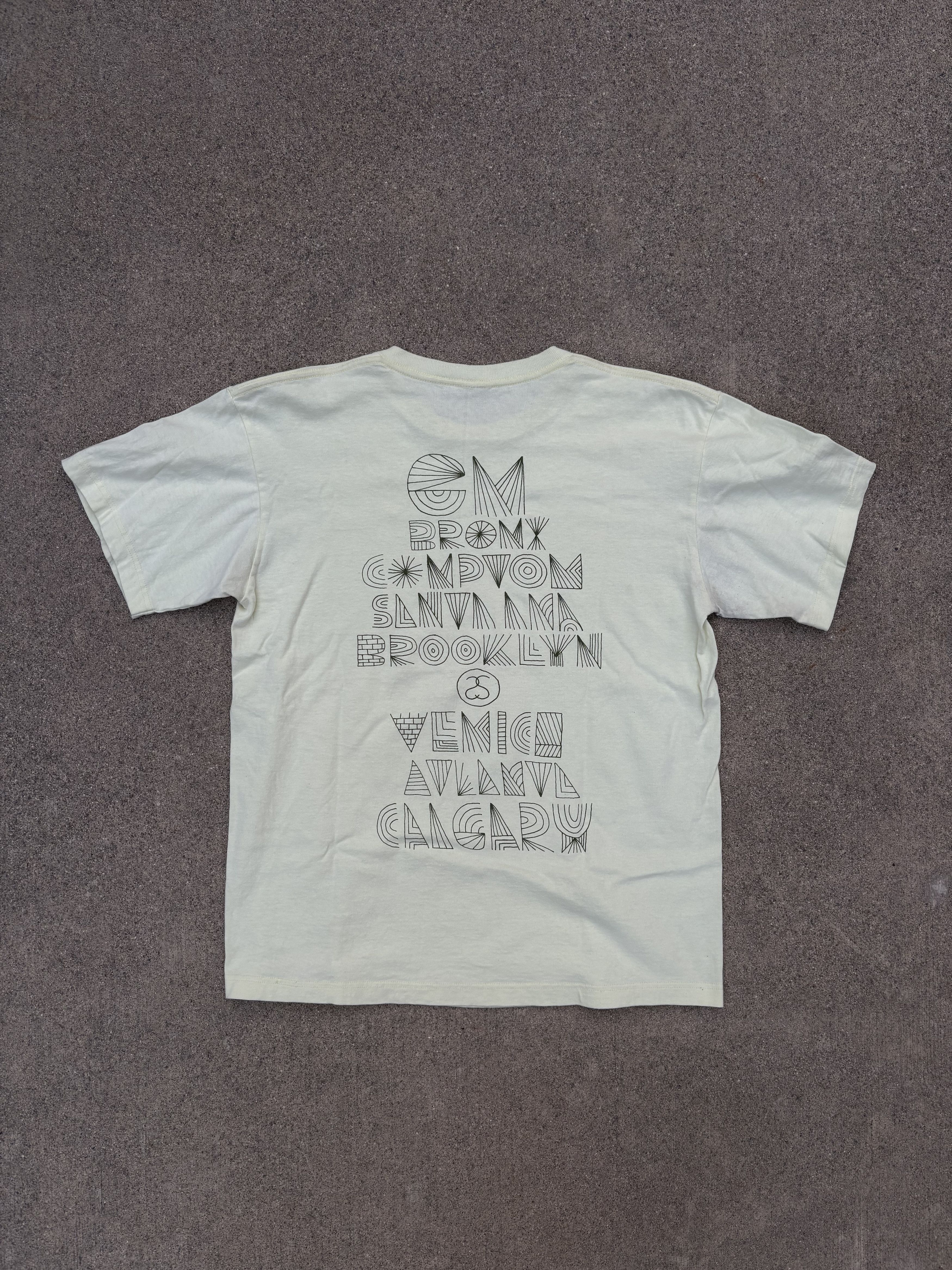 Stussy Stussy World Tour T-Shirt Size US L / EU 52-54 / 3 - 4 Thumbnail