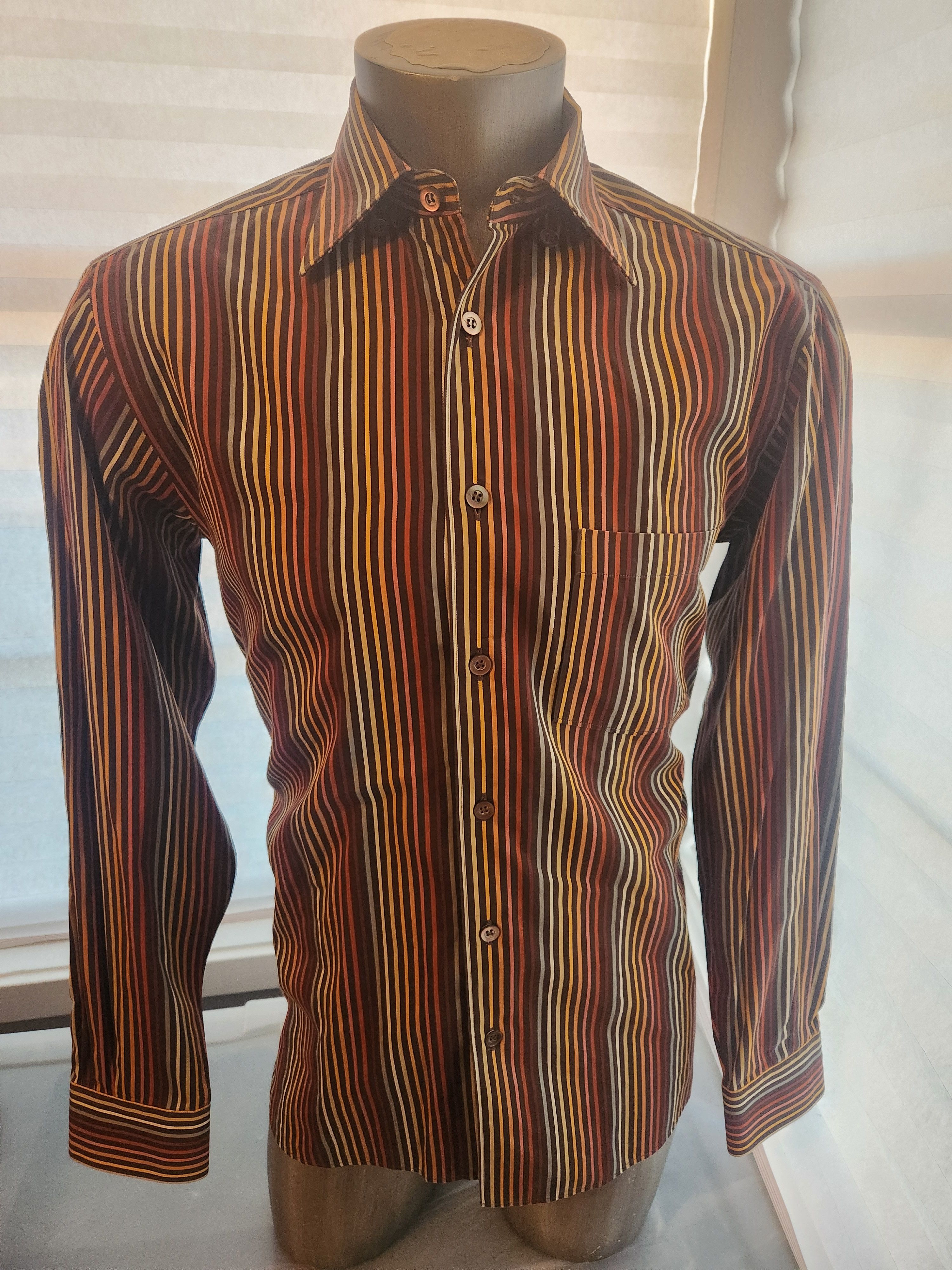 Ermenegildo Zegna MULTICOLOR STRIPES Size US M / EU 48-50 / 2 - 4 Thumbnail