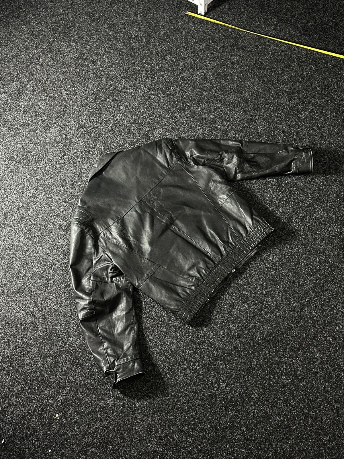 Vintage 🚨Vintage 90s Leather Biker Jacket-West Style Maison Margiela Size US S / EU 44-46 / 1 - 11 Thumbnail