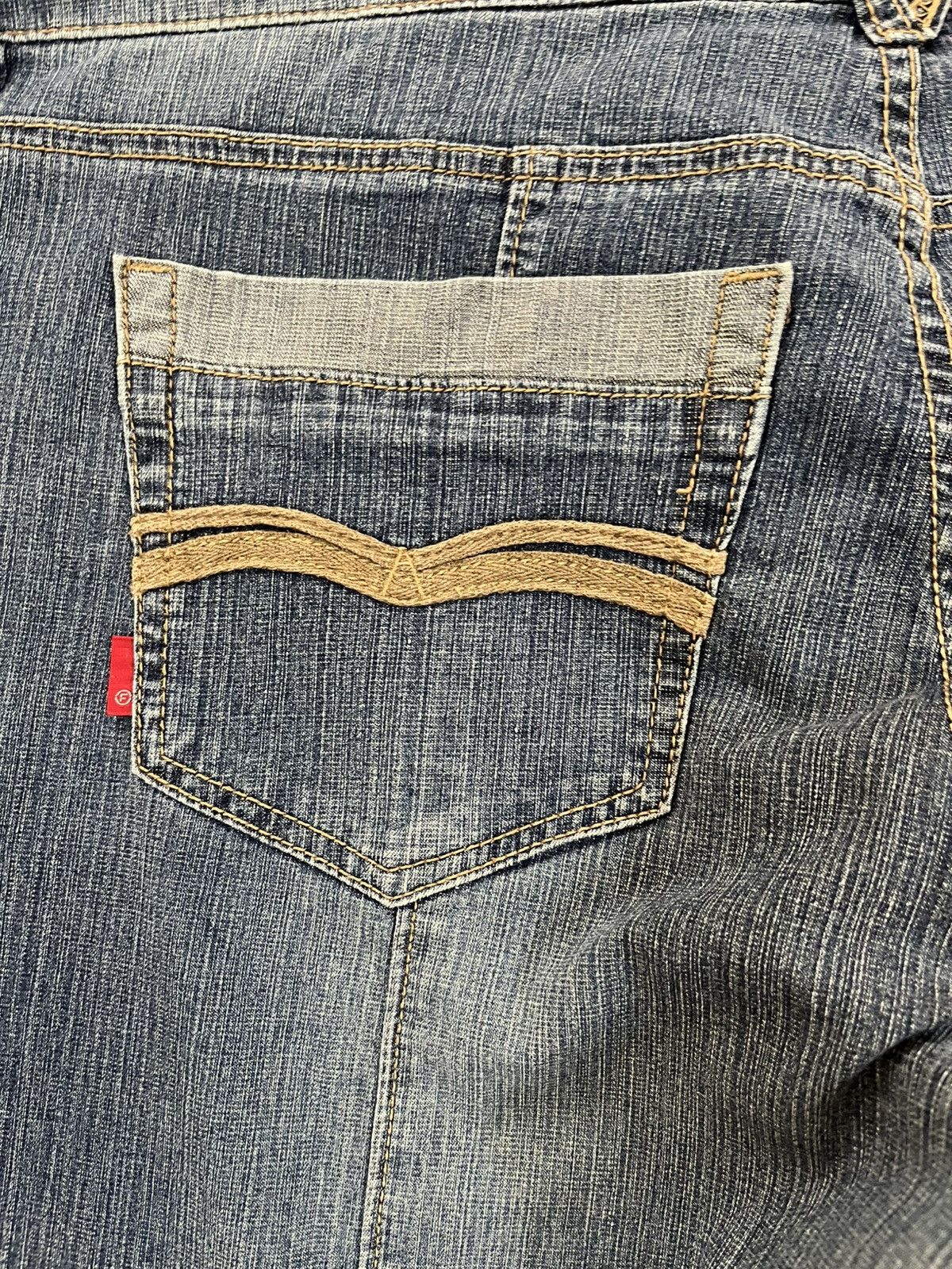 Le Grande Bleu (L.G.B.) × Seditionaries Vintage Advantage Double Belt Avant Garde Denim Size US 37 - 13 Thumbnail