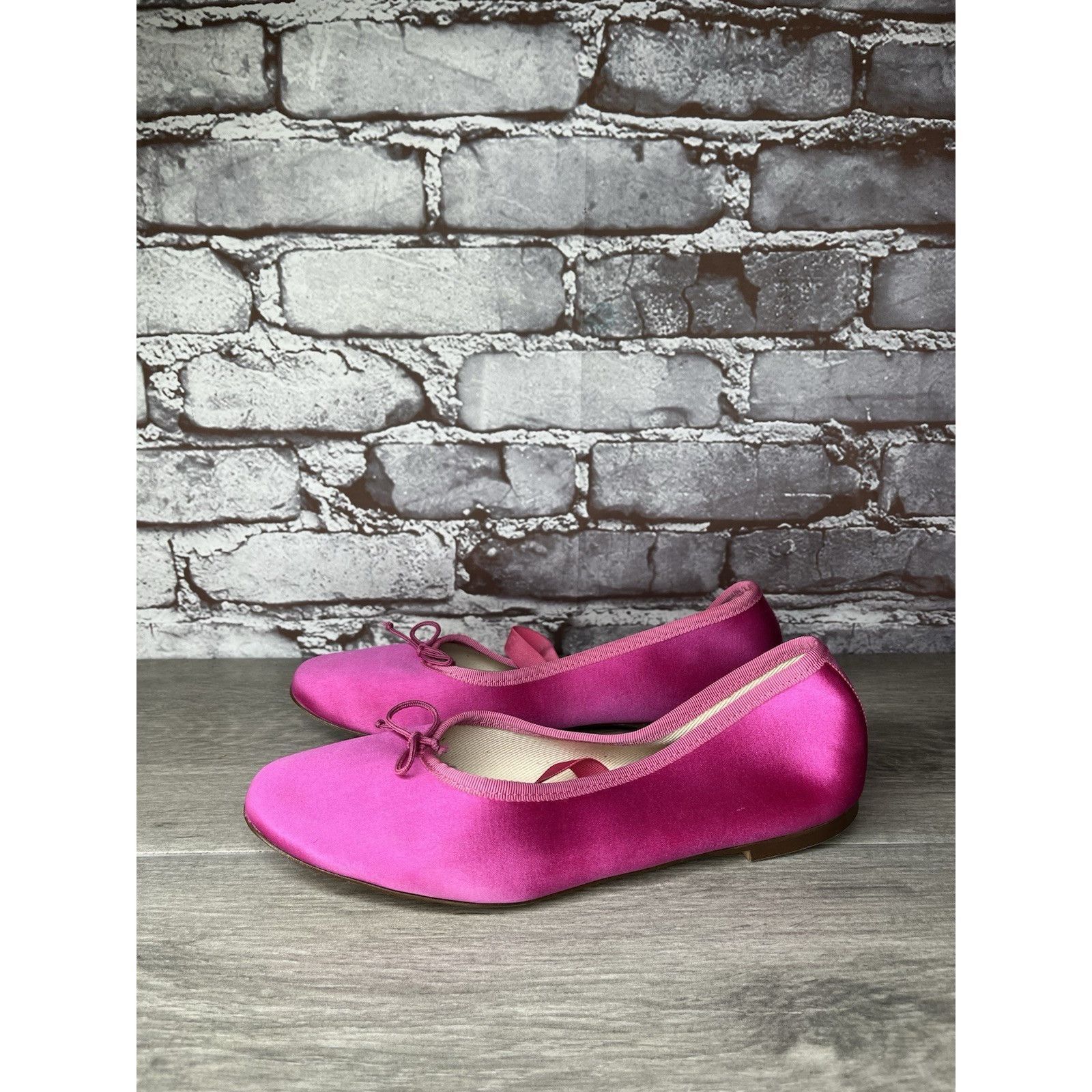 J.Crew J.Crew Factory Hot Pink Satin Silk MJ Strap Ballet Flats Wom Size US 7.5 / IT 37.5 - 15 Thumbnail