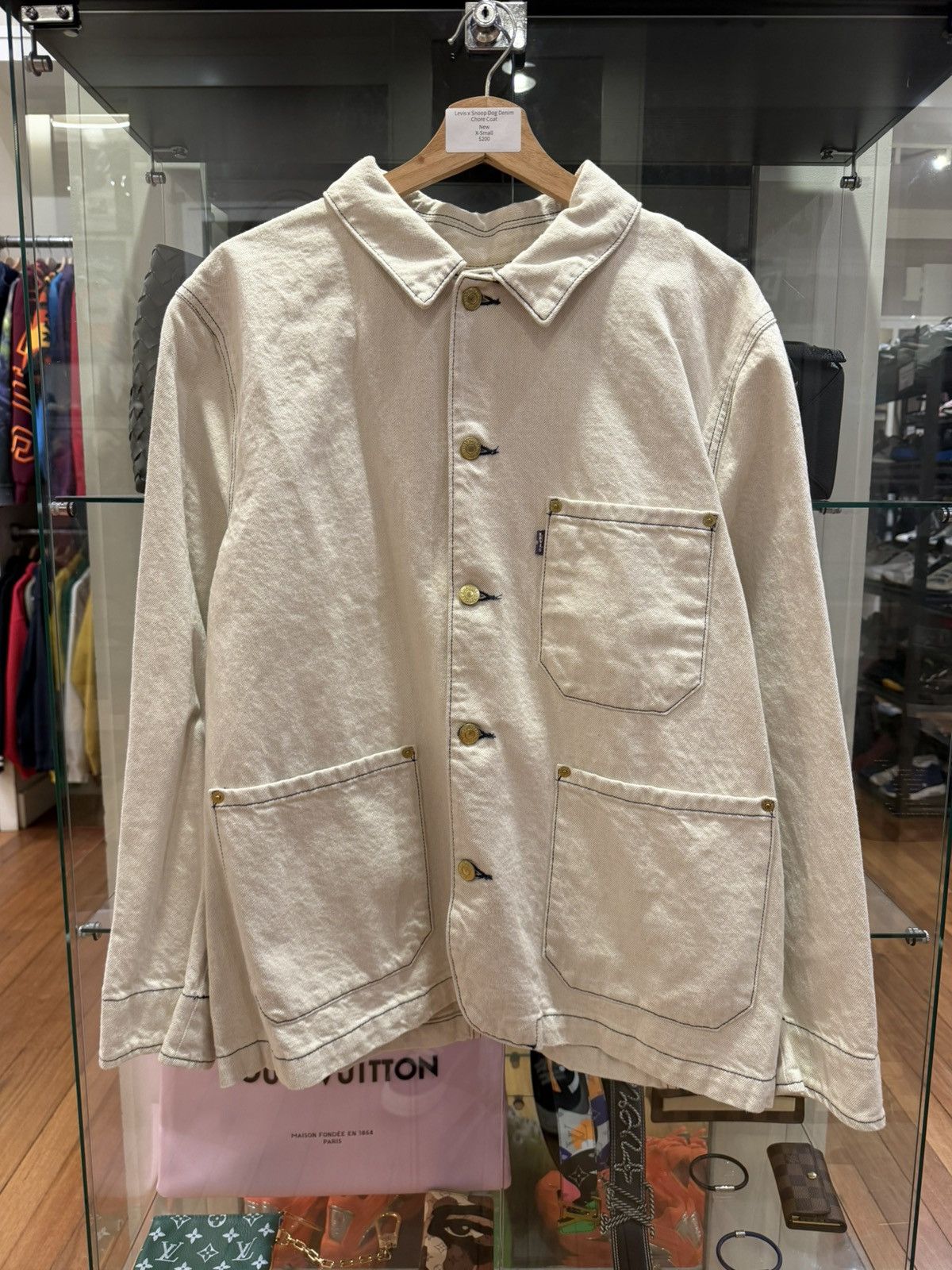 Levi's Levis Snoop Dog Denim Chore Coat Size US XS / EU 42 / 0 - 1 Thumbnail
