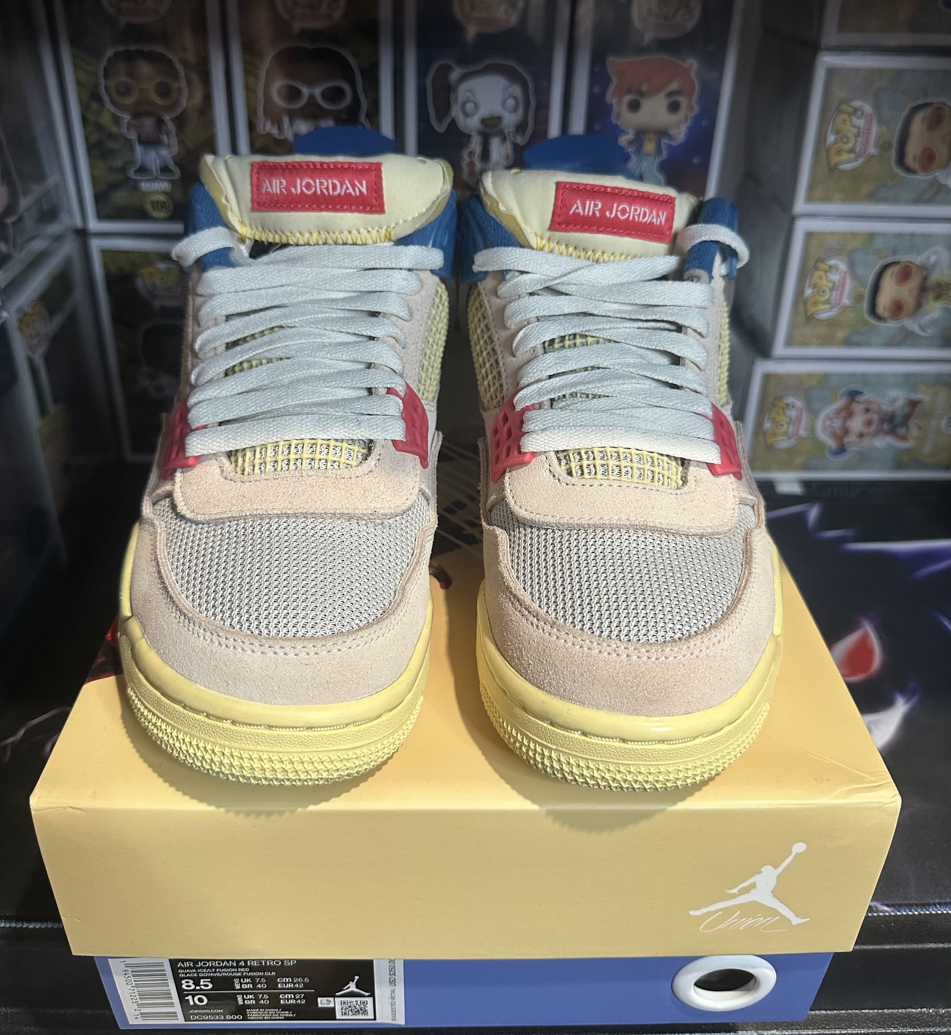 Jordan Brand × Union LA Air Jordan 4 Retro 'Union - Guava Ice' Size US 8.5 / EU 41-42 - 4 Thumbnail