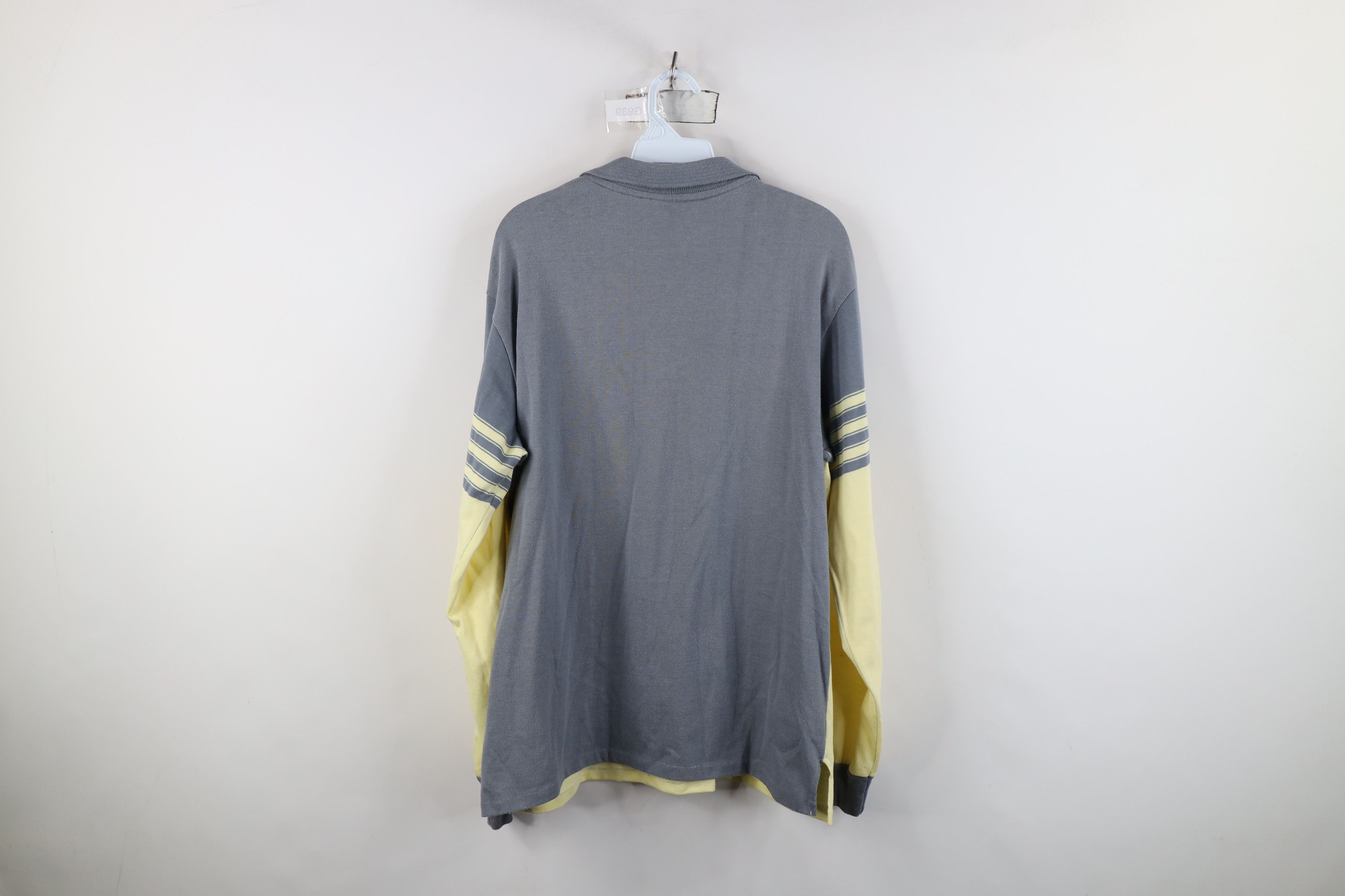 Vintage Vintage 70s Streetwear Striped Long Sleeve Rugby Polo USA Size US XL / EU 56 / 4 - 11 Thumbnail