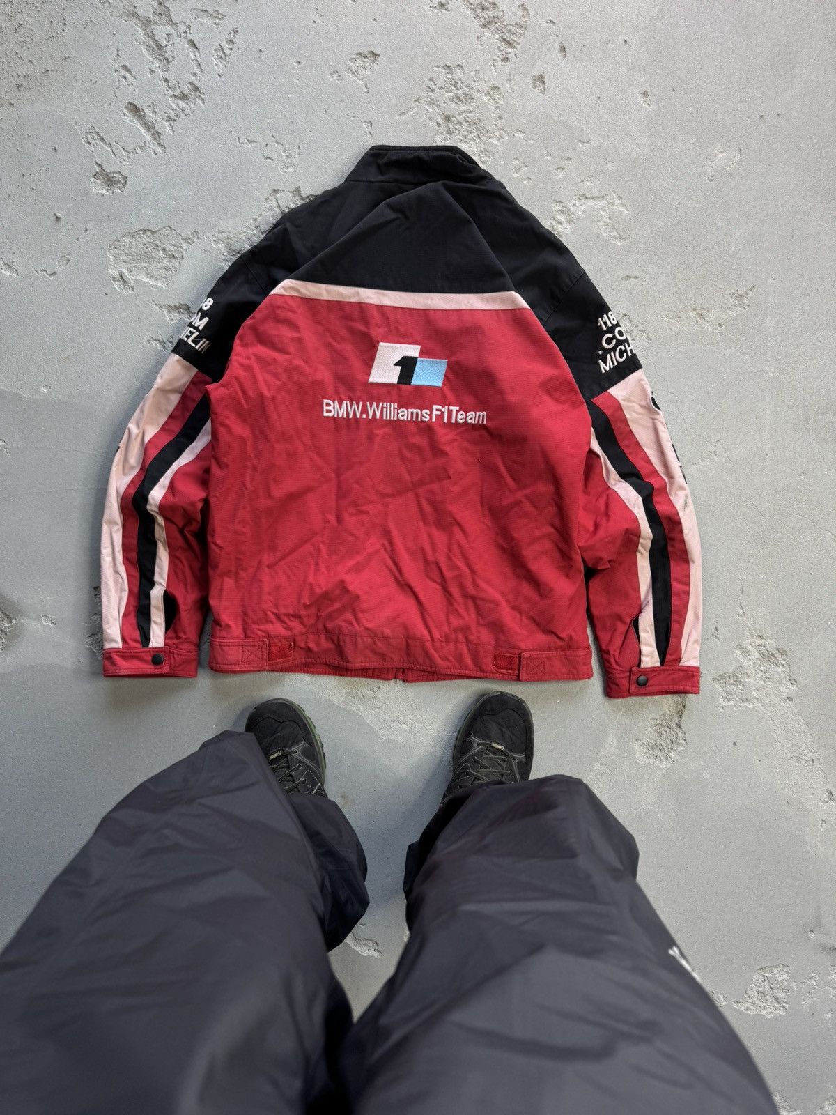 BMW × Vintage Rare ! BMW Williams M F1 Vintage Racing Jacket HP Invent Size US M / EU 48-50 / 2 - 2 Thumbnail