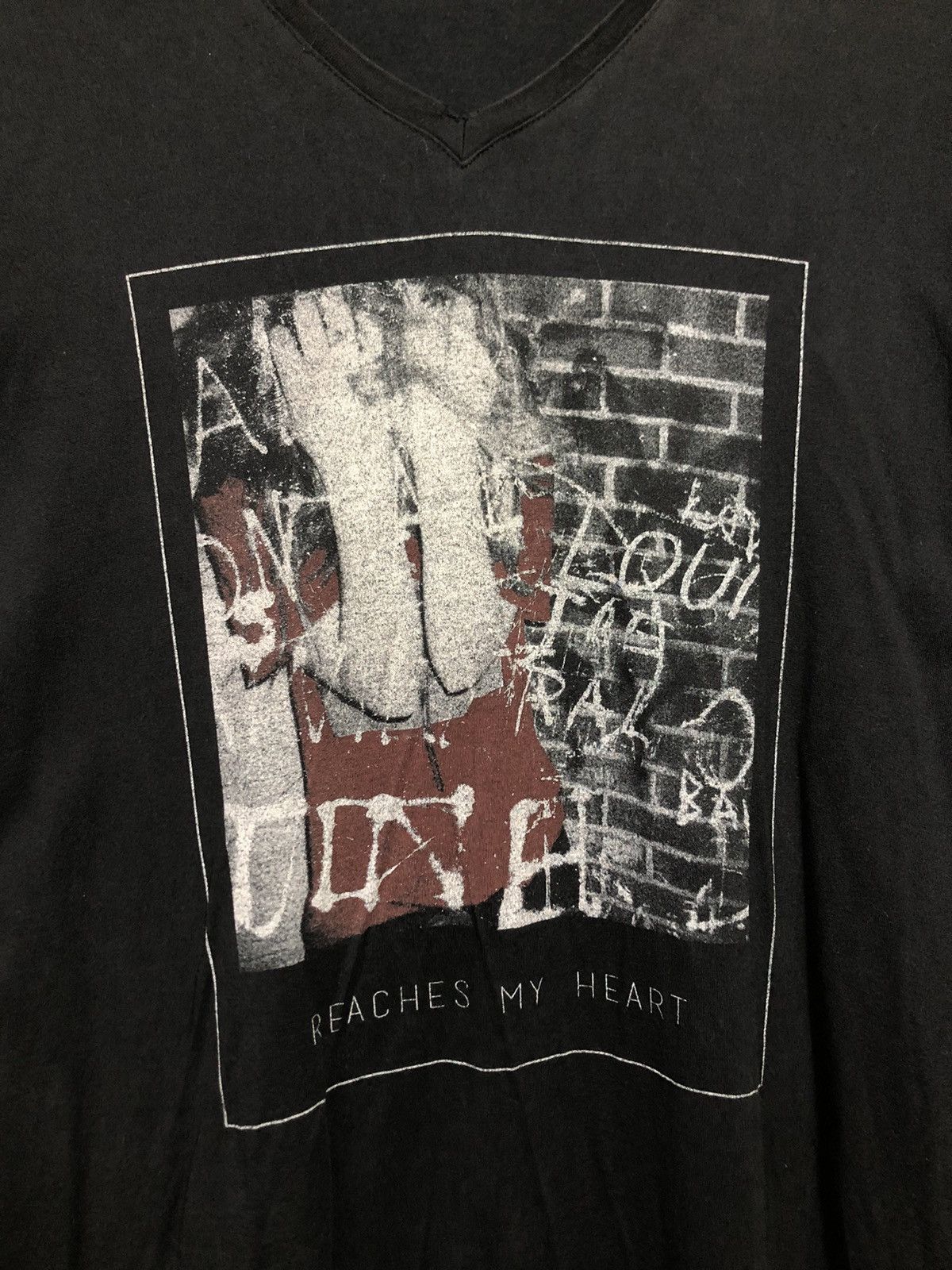 Japanese Brand FUGA💥 Japanese Fuga Thrashed Long Sleeve T-Shirt Size US M / EU 48-50 / 2 - 5 Thumbnail