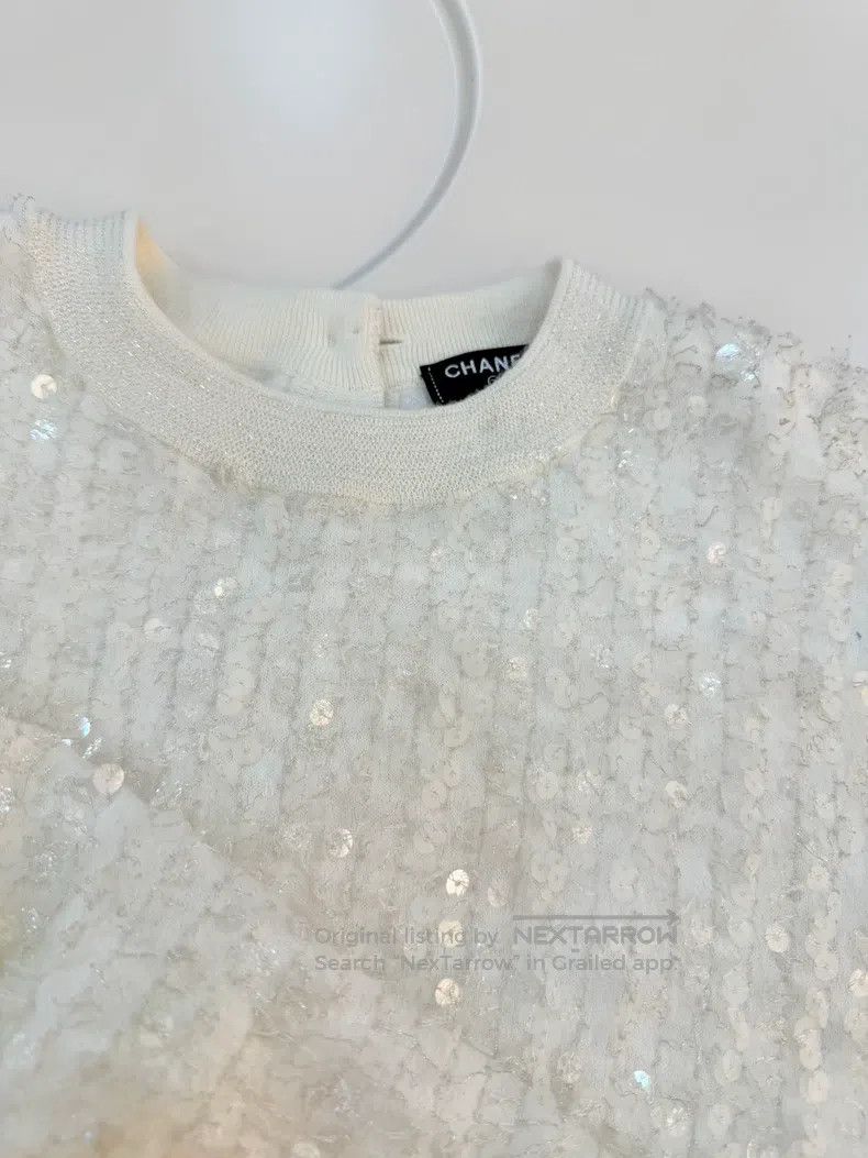 Chanel Chanel 18k Forest Series Sequin Dress Size XXS / US 00 / IT 34 - 5 Thumbnail