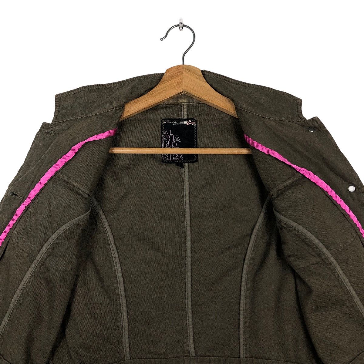 Japanese Brand 🔥Vtg Biket Jacket Bondage Alpha Industries USA Cargo Pocket Size US S / EU 44-46 / 1 - 14 Thumbnail