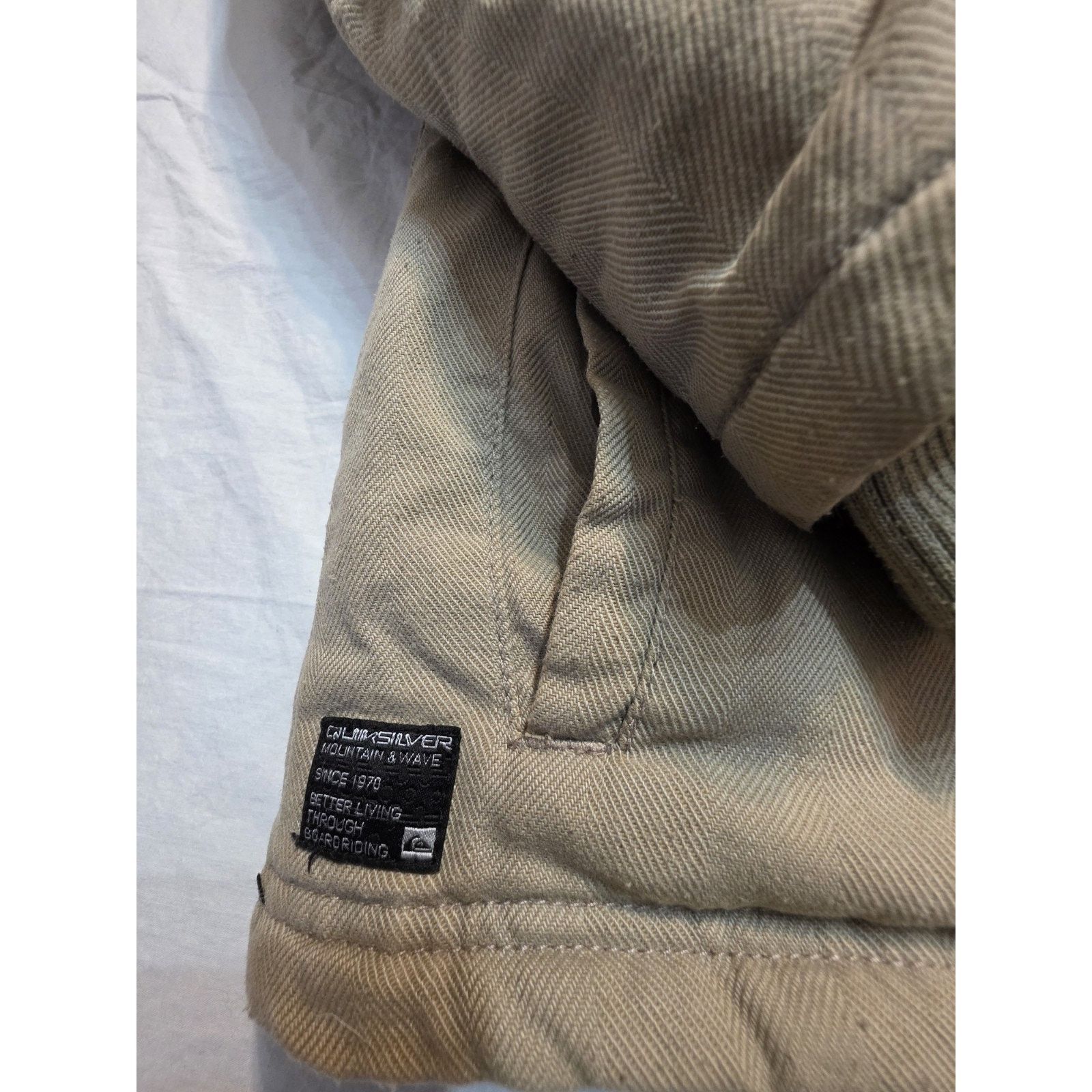 Quicksilver Vintage Quicksilver Mountain & Wave Skate Board Men's Jacket Size US L / EU 52-54 / 3 - 2 Thumbnail