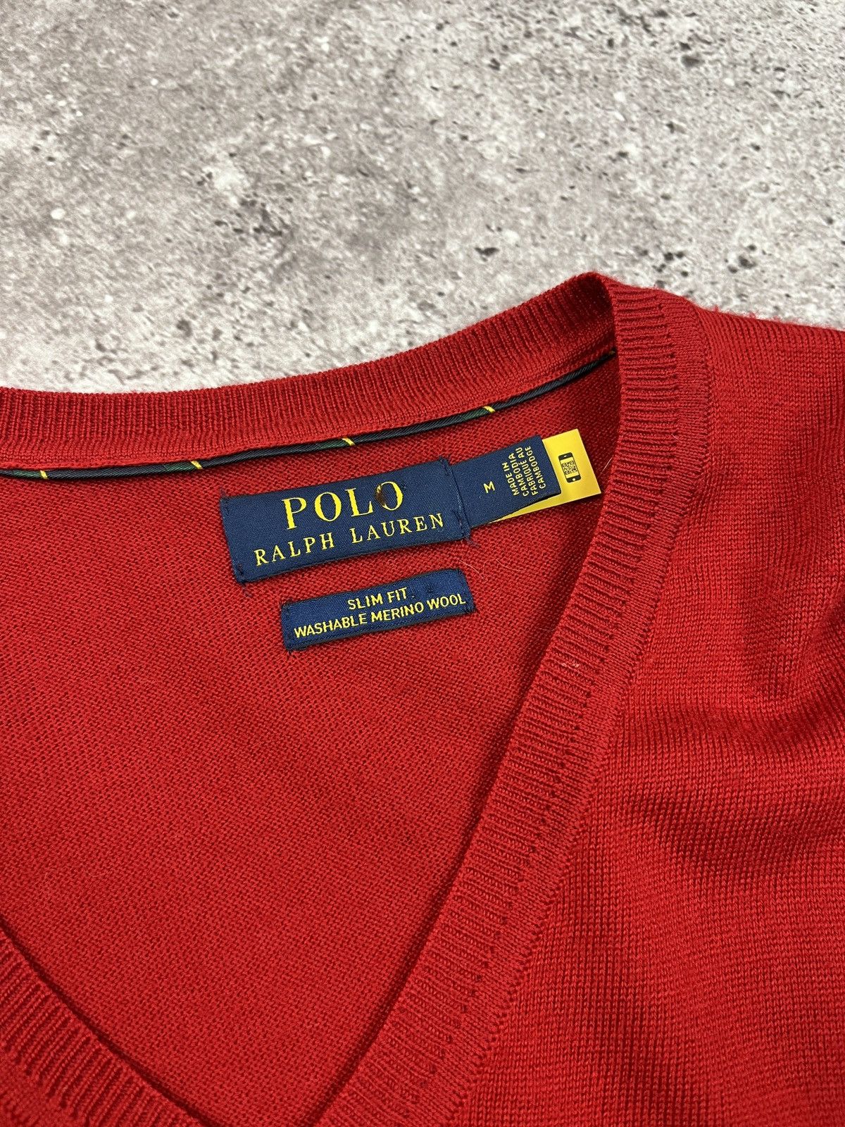 Polo Ralph Lauren Slim Fit Washable Merino Wool Sweater Size US M / EU 48-50 / 2 - 3 Thumbnail