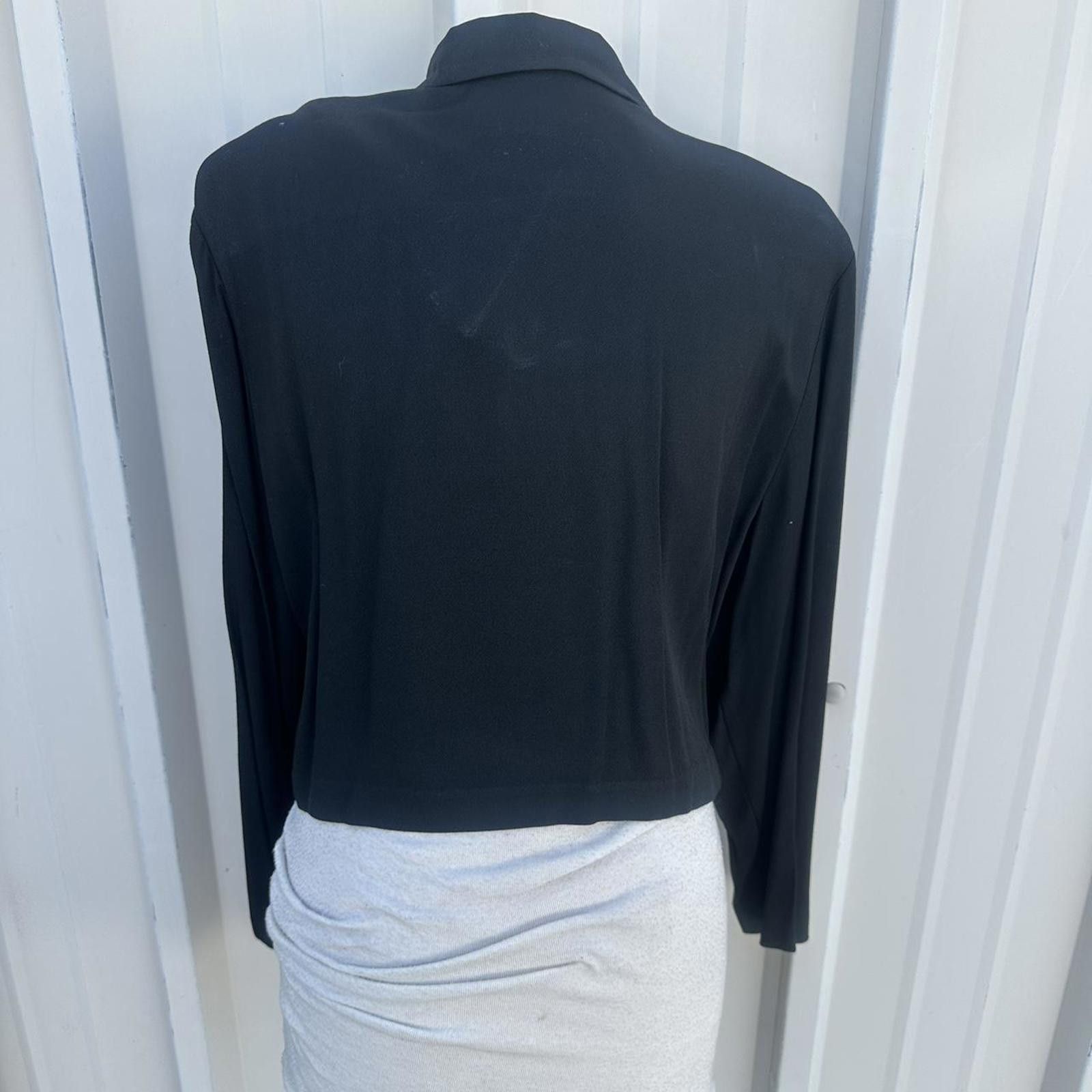 Other Black & gold vintage 80s military style jacket Size XL / US 12-14 / IT 48-50 - 3 Thumbnail
