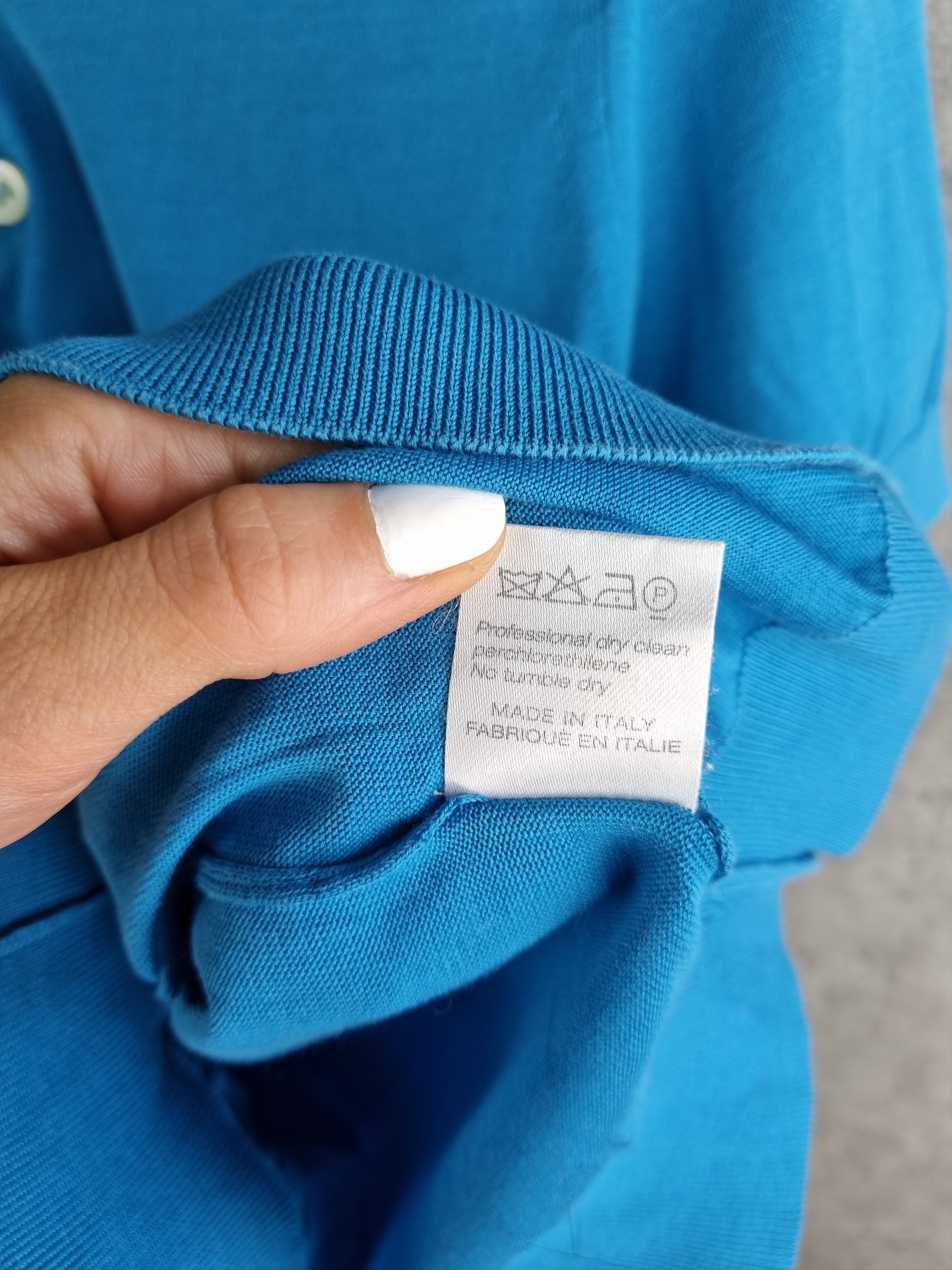 Vintage × Yves Saint Laurent 90s Yves Saint Laurent Pour Homme Vintage Polo Tee Shirt Size US M / EU 48-50 / 2 - 10 Thumbnail
