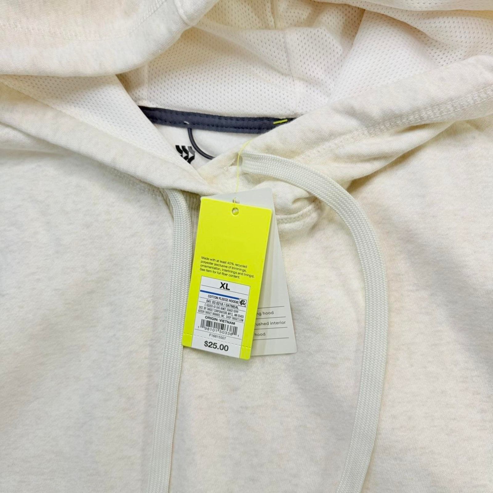 & Other Stories NWT All in motion Cream and white cotton hoodie Size US XL / EU 56 / 4 - 2 Thumbnail