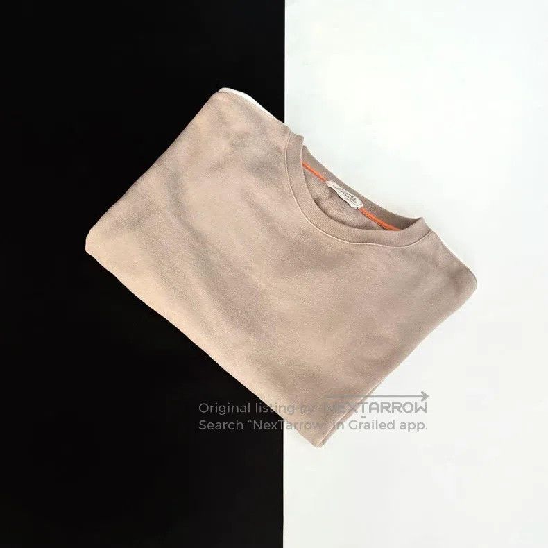 Hermes Hermes Coffee Brown Long Sleeve Men's Sweatshirt Size US XXL / EU 58 / 5 - 3 Thumbnail