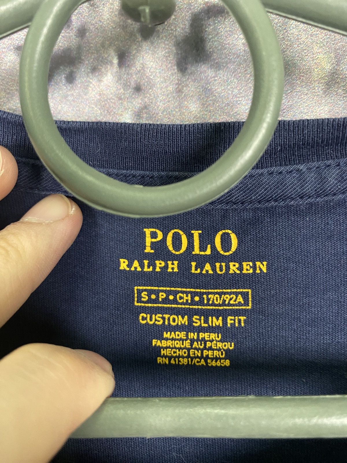Polo Ralph Lauren × Ralph Lauren × Vintage Men’s Polo Ralph Lauren T-Shirt Luxury Size Small Size US S / EU 44-46 / 1 - 5 Thumbnail