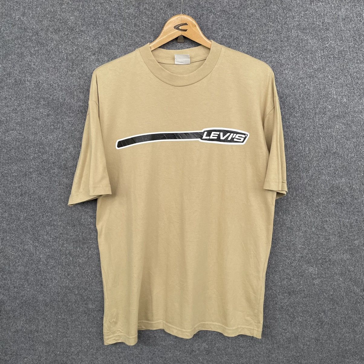 Levi's × Levi's Vintage Clothing × Vintage Vintage 1990s Levis T Shirt Size US L / EU 52-54 / 3 - 1 Thumbnail