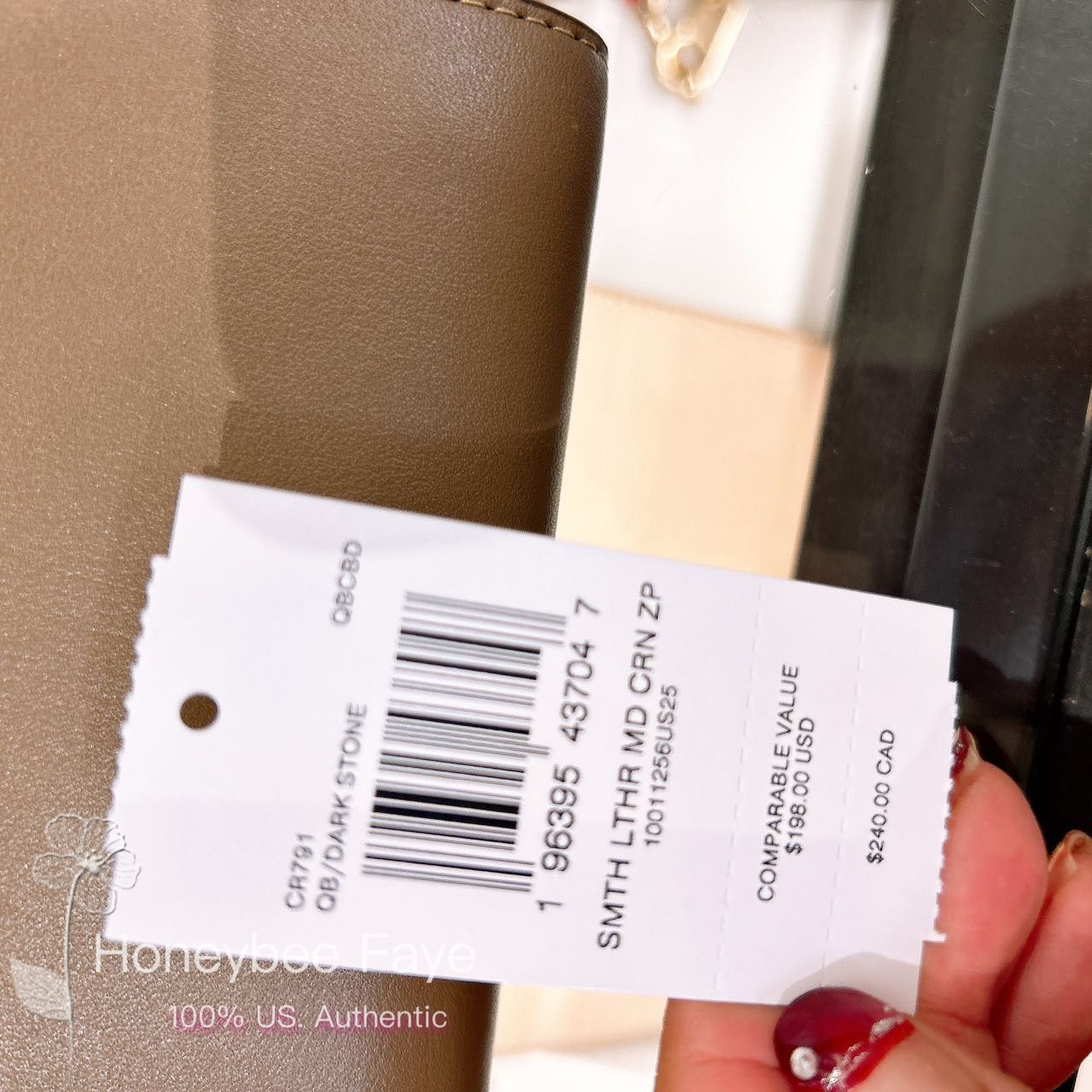 Coach Medium Corner Zip Wallet CR791 Size ONE SIZE - 7 Thumbnail