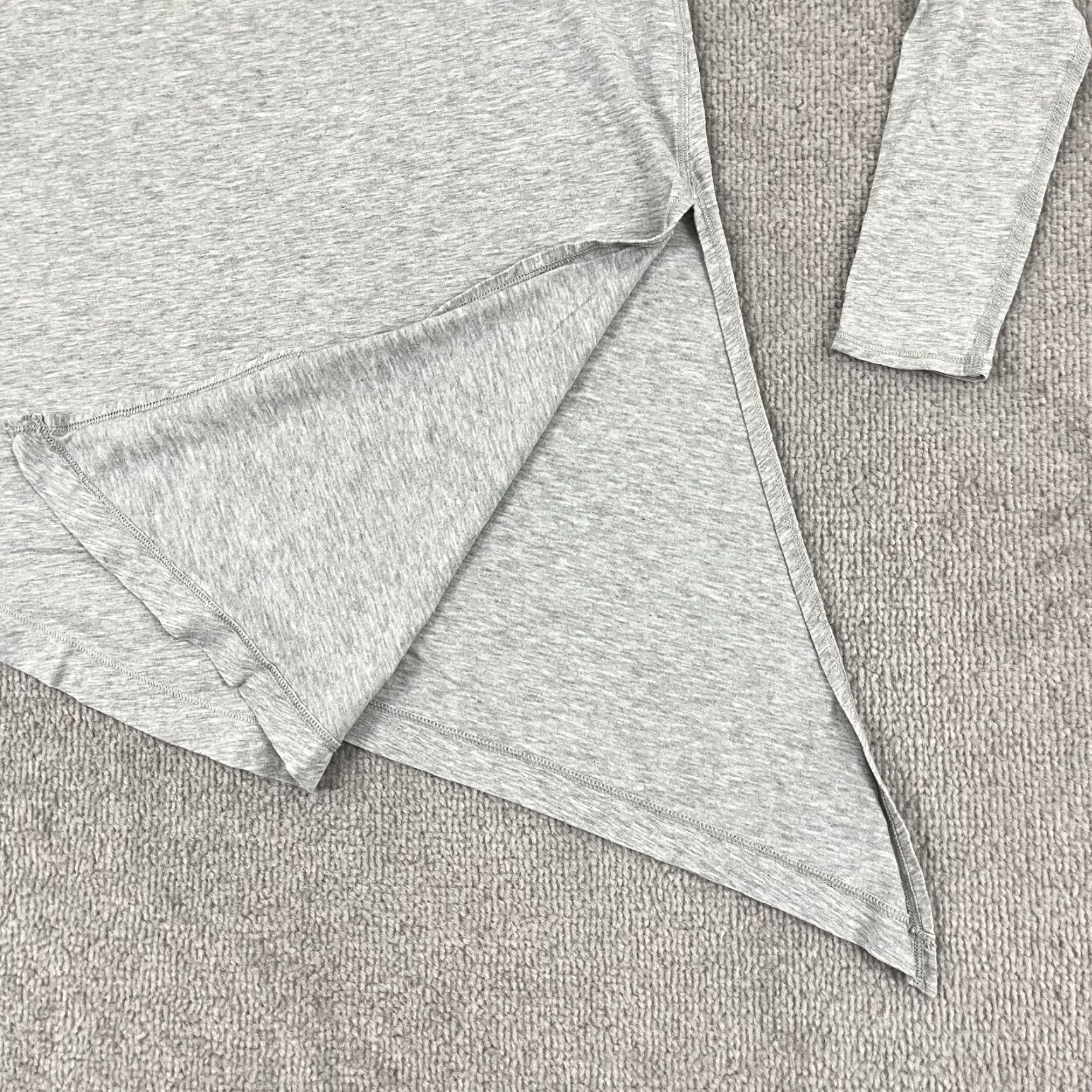 Lululemon Lululemon To The Point Blouse Top Women Size 8 Gray Asymmetrical Side Slit Shirt Size M / US 6-8 / IT 42-44 - 7 Thumbnail