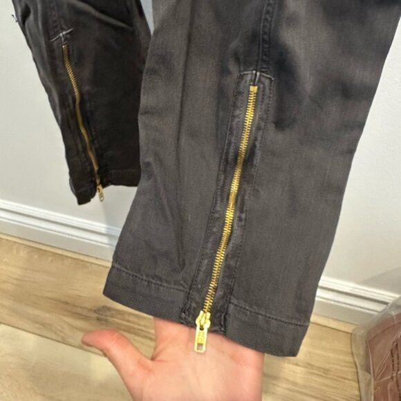 Free People SANDRINE ROSE x FREE PEOPLE BLACK & GOLD JUMPSUIT Size 28" / US 6 / IT 42 - 10 Thumbnail