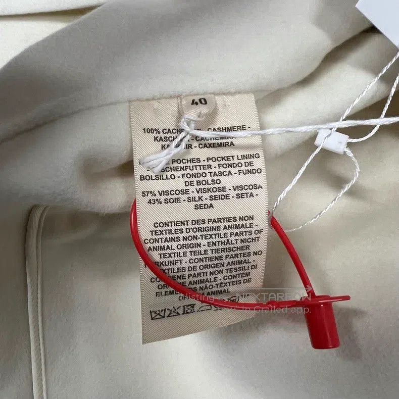 Hermes Hermes Equestrian Three-Button Notched Lapel Coat Size S / US 4 / IT 40 - 7 Thumbnail