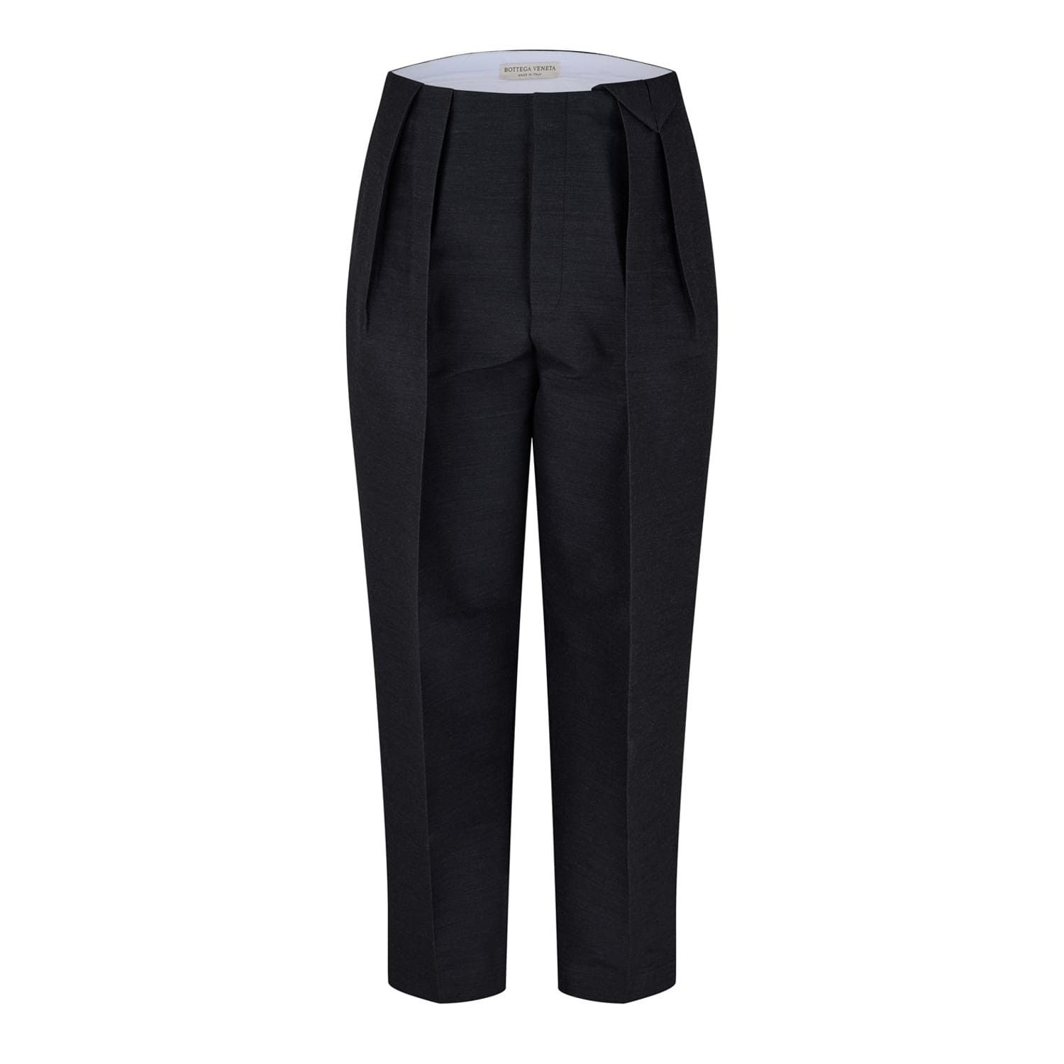 Bottega Veneta Bottega Veneta Bv Trousers in Grey Size 27" / US 4 / IT 40 - 1 Thumbnail