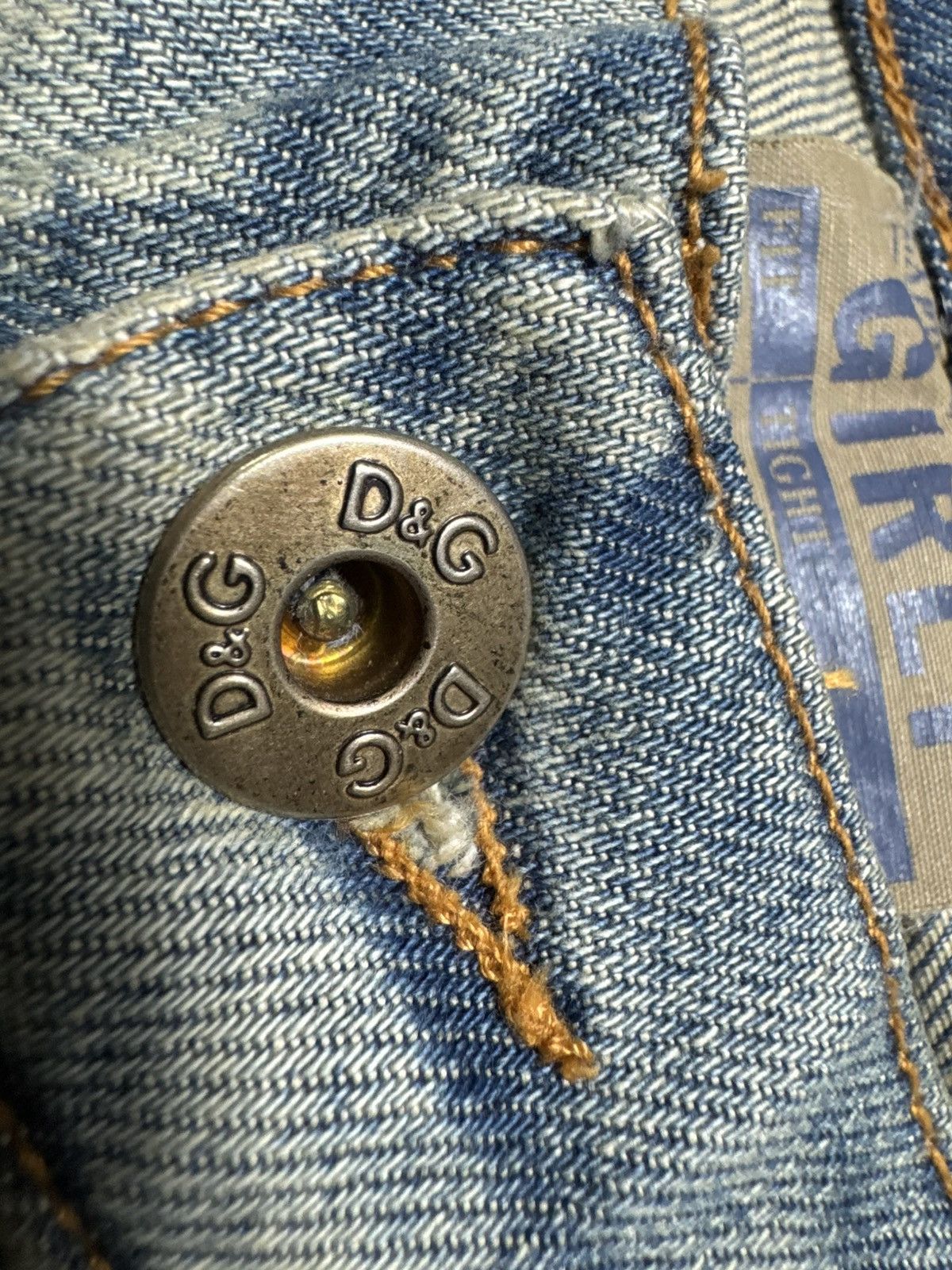 Dolce & Gabbana Dolce & Gabbana DG Luxury Denim Jeans Size 27 Vintage Size 27" / US 4 / IT 40 - 7 Thumbnail