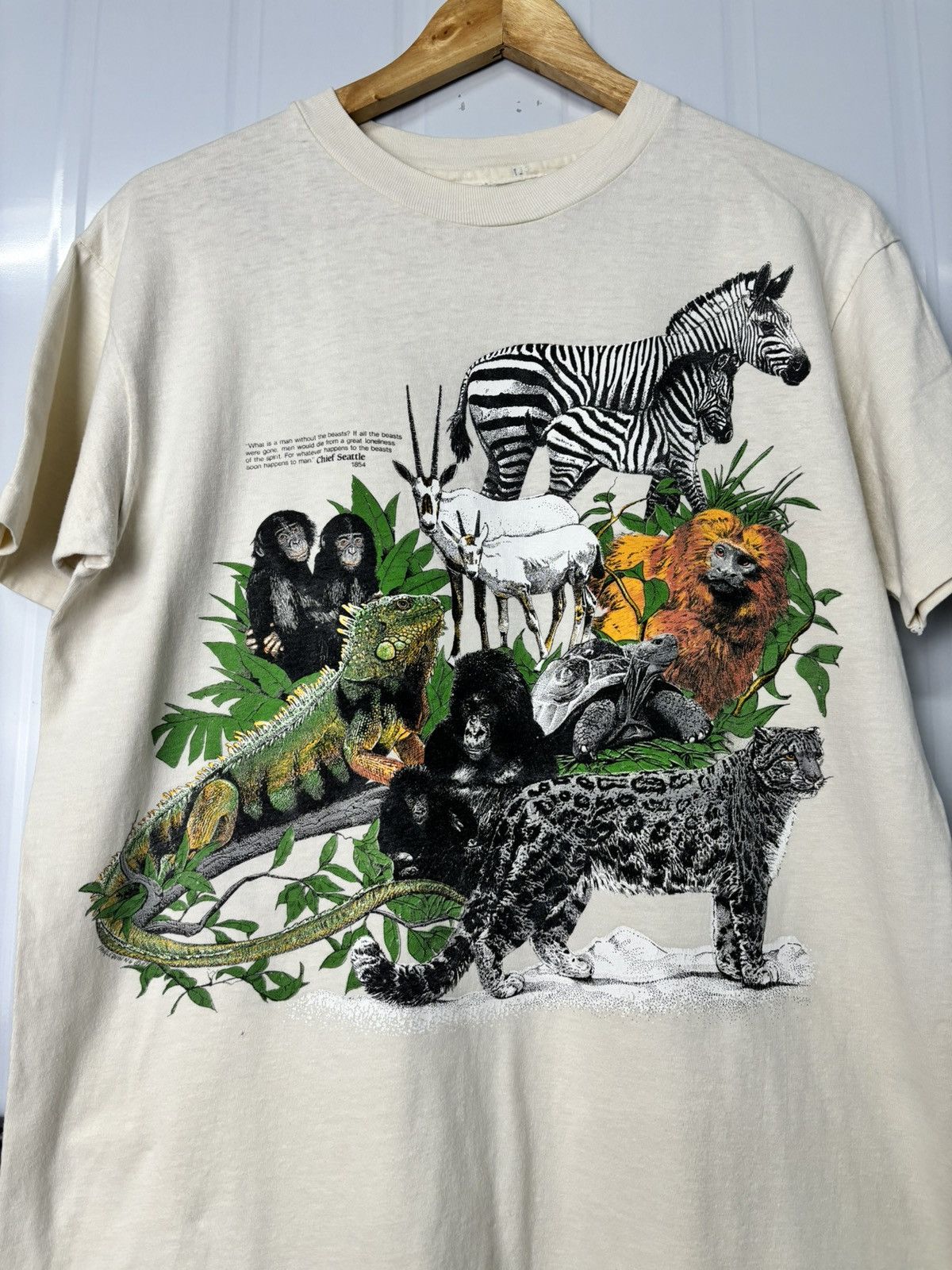 Vintage RARE! Vintage 1987 Art Animal Tee OVP Size US M / EU 48-50 / 2 - 4 Thumbnail