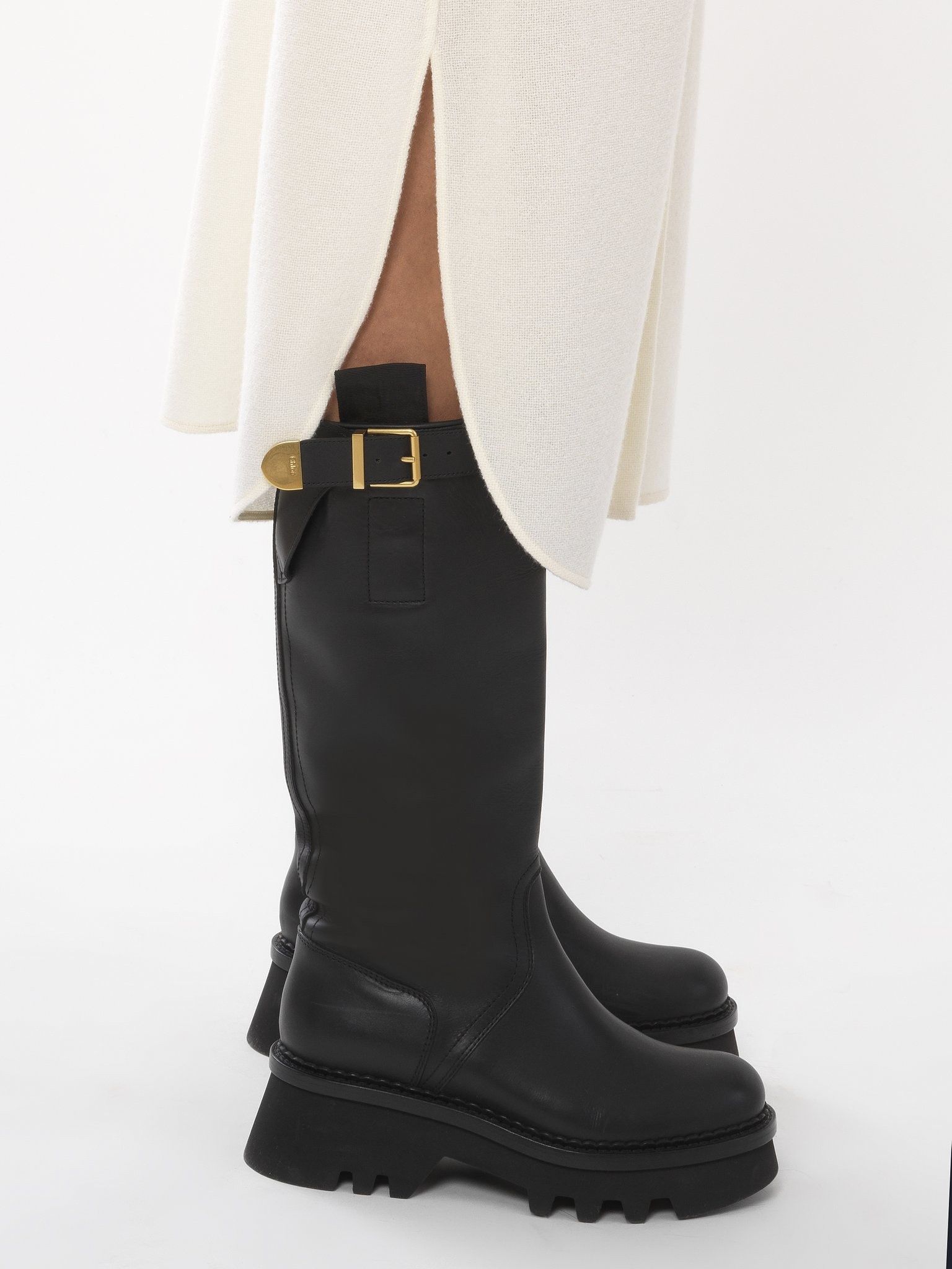 Chloe oc11z0525 Owena High Boots in Black Size US 9 / IT 39 - 5 Thumbnail