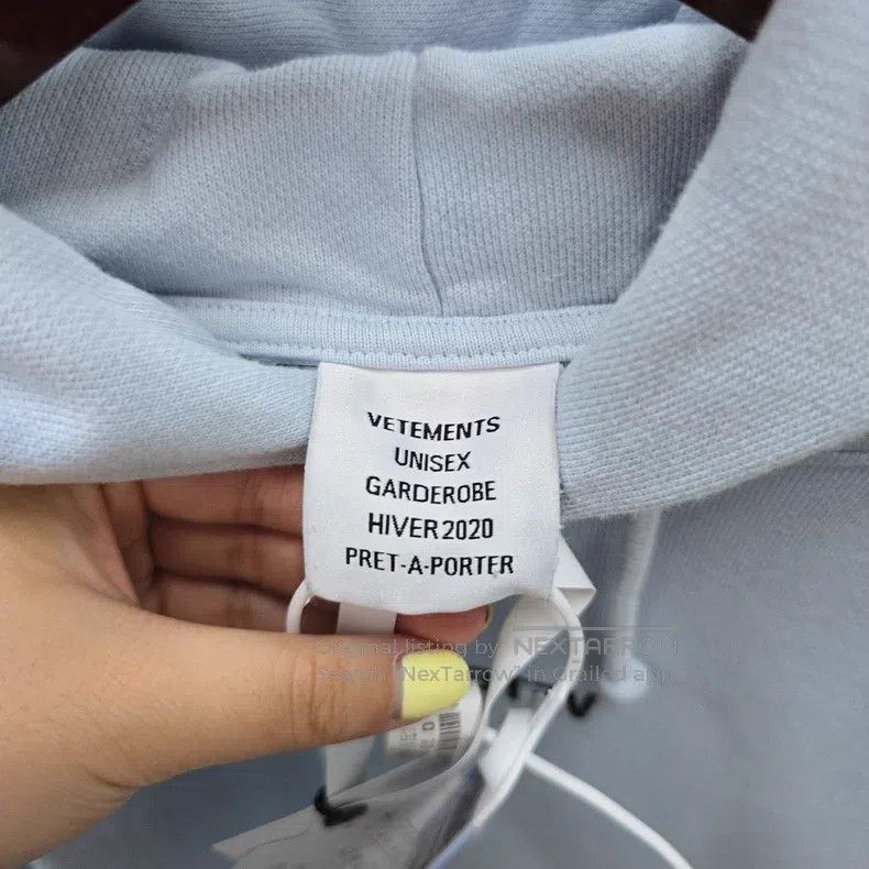 Vetements Vetements Hooded Sweatshirt Size US S / EU 44-46 / 1 - 3 Thumbnail