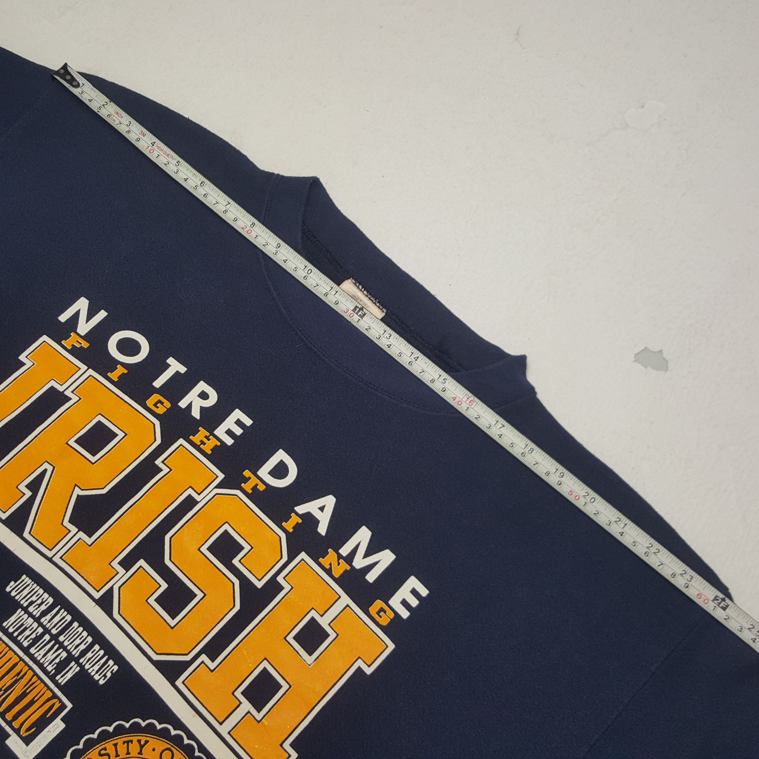 Vintage Vintage Notre Dame Fighting Irish Sweatshirt Size US L / EU 52-54 / 3 - 6 Thumbnail