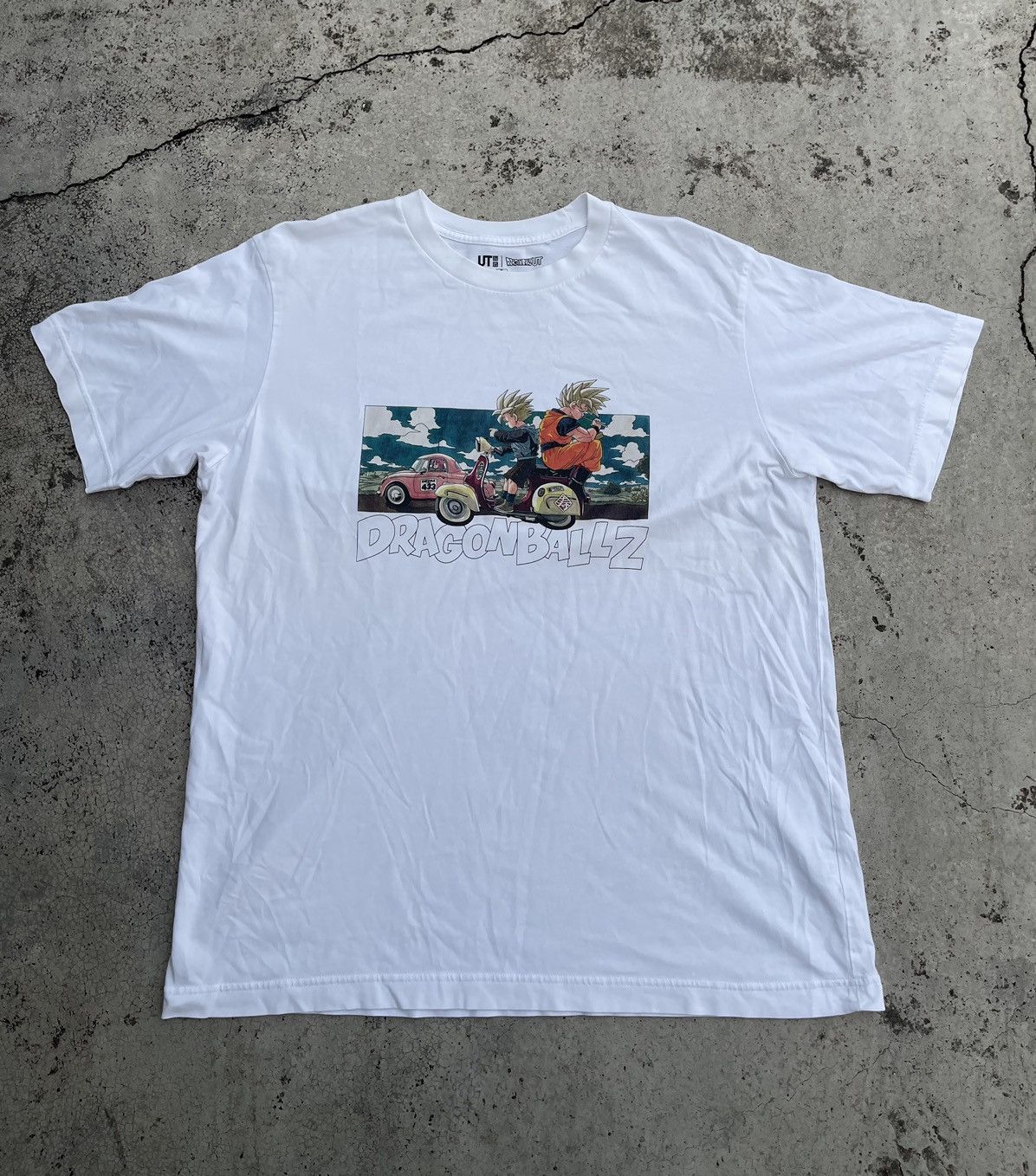 Cartoon Network × Vintage Vintage Dragon Ball Z T shirt XL Goku Gohan Vespa Anime Rare Size US XL / EU 56 / 4 - 2 Thumbnail
