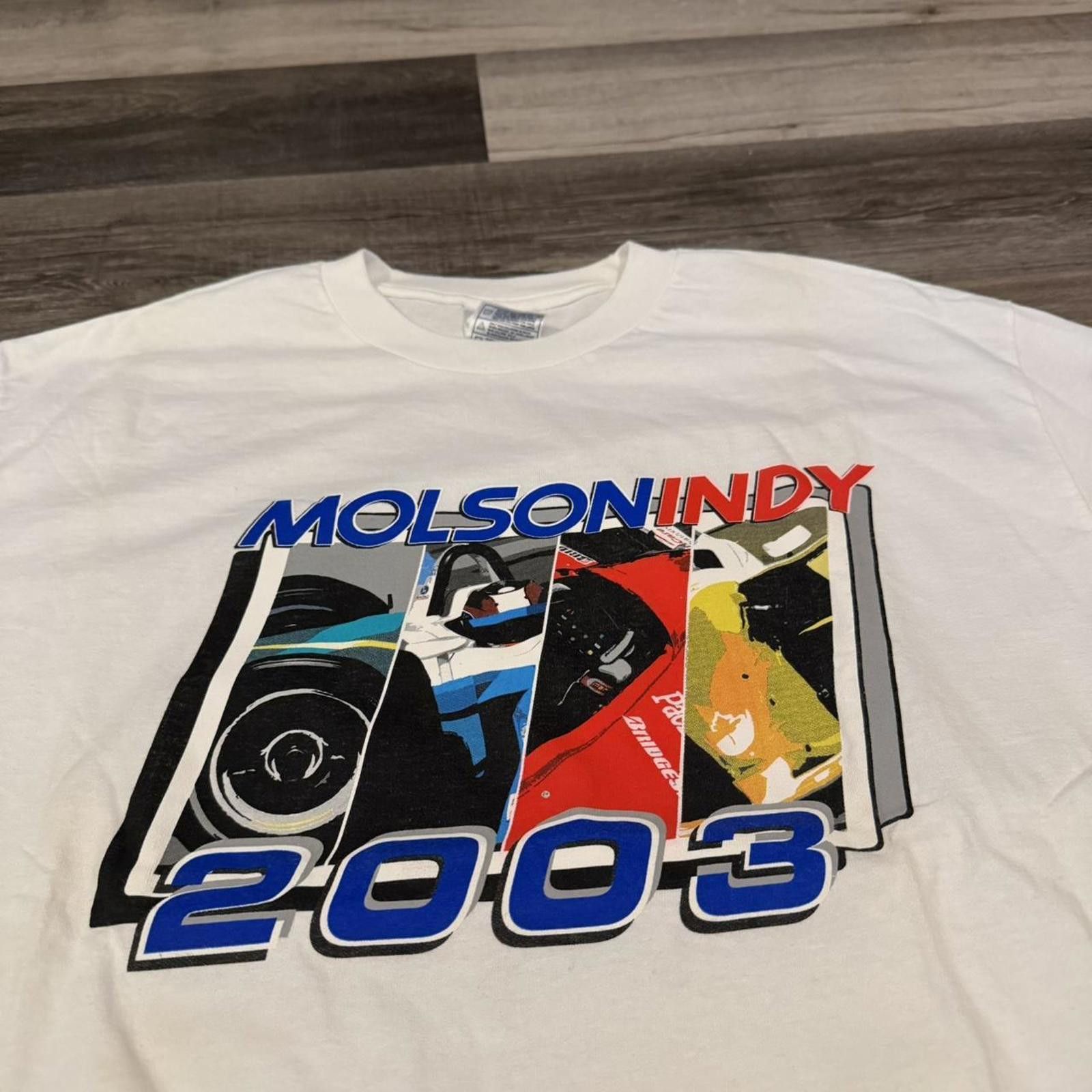 AAA vintage molson indy 2003 t shirt 2003 L Size US L / EU 52-54 / 3 - 3 Thumbnail
