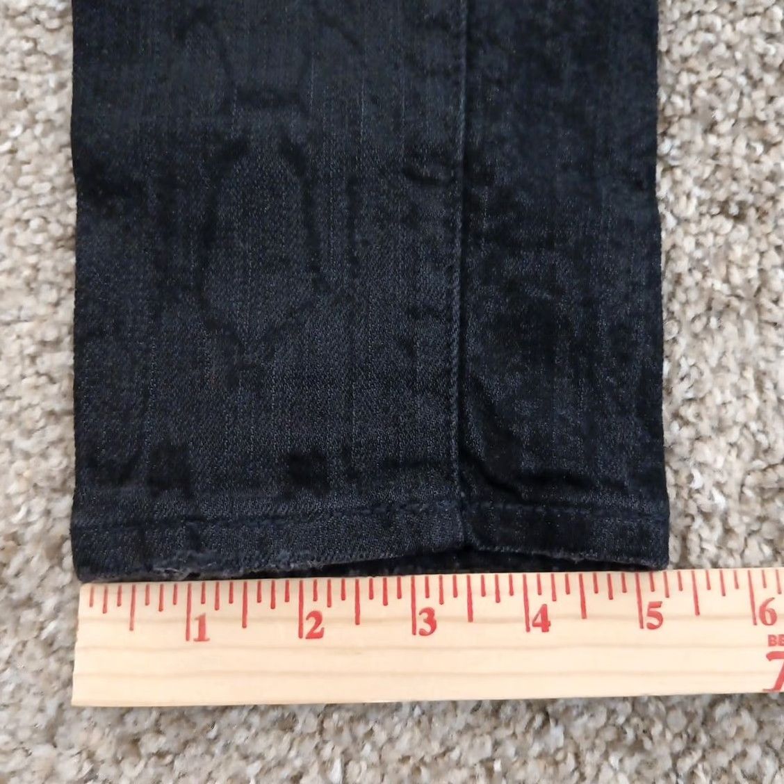Ralph Lauren Ralph Lauren Denim & Supply Jeans Womens Skinny Black Animal Print Size 26 Small Inseam 30 Denim Cotton Blend Size 26" / US 2 / IT 38 - 7 Thumbnail