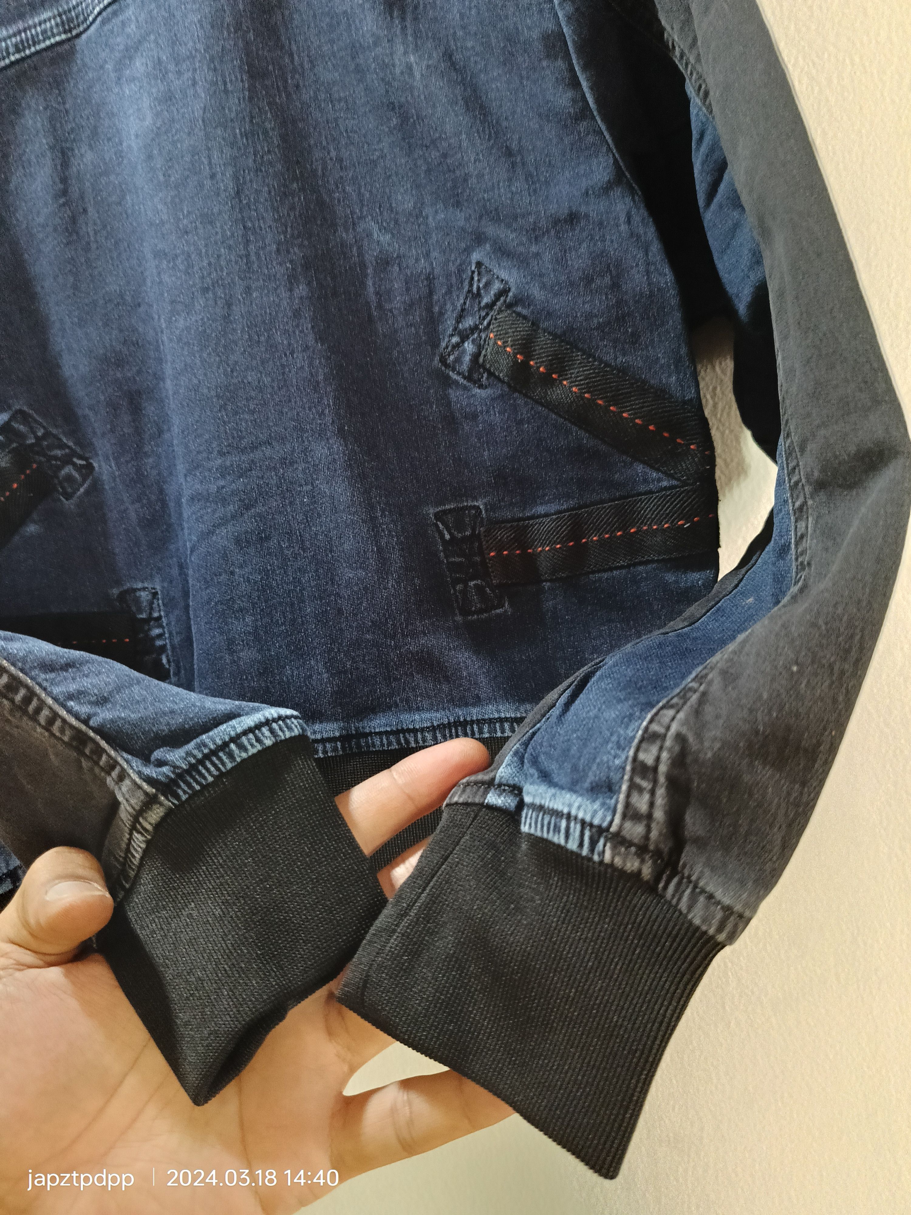Diesel Diesel jogger denim two color jacket Size M / US 6-8 / IT 42-44 - 10 Thumbnail