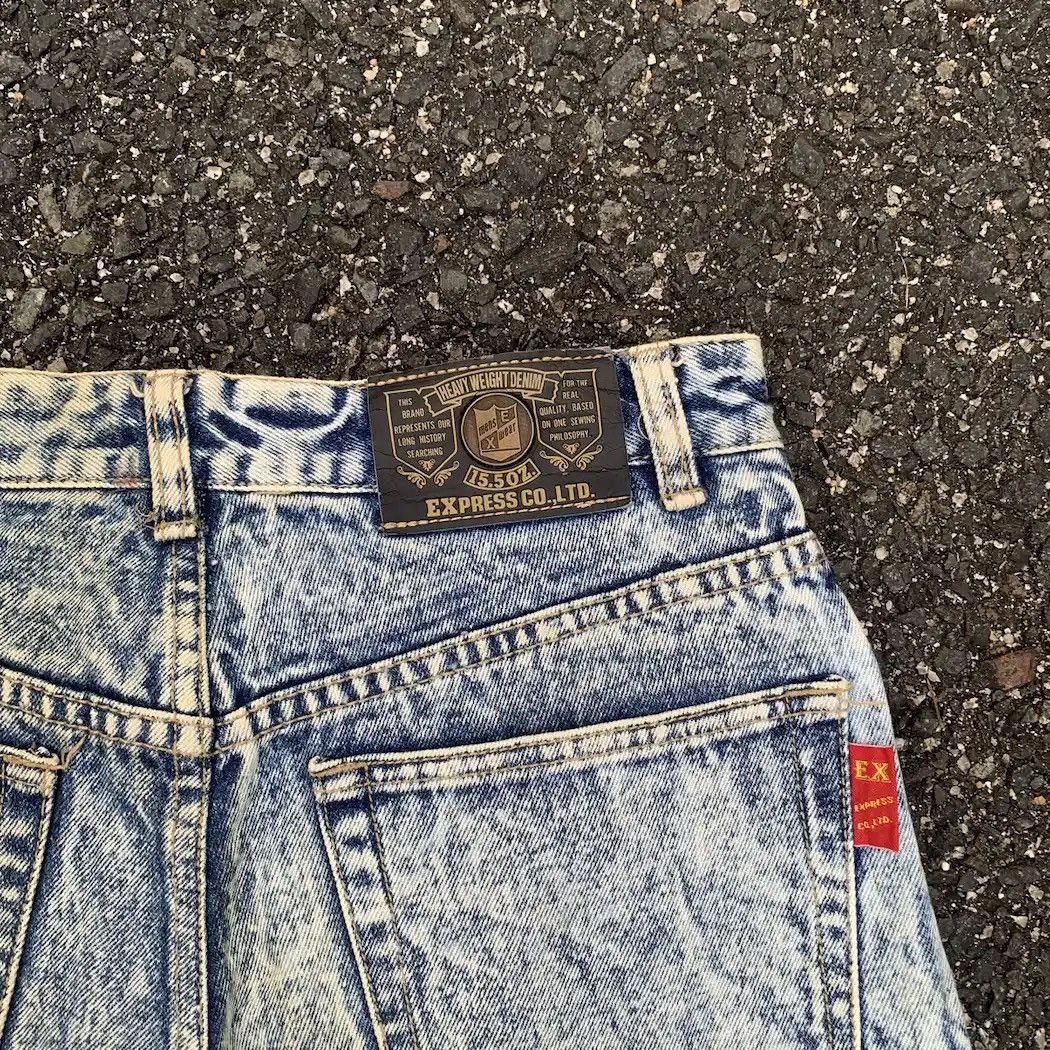Express Vintage EXPRESS JAPAN Jeans Acid Wash Denim Pants W28 Size US 28 / EU 44 - 13 Thumbnail