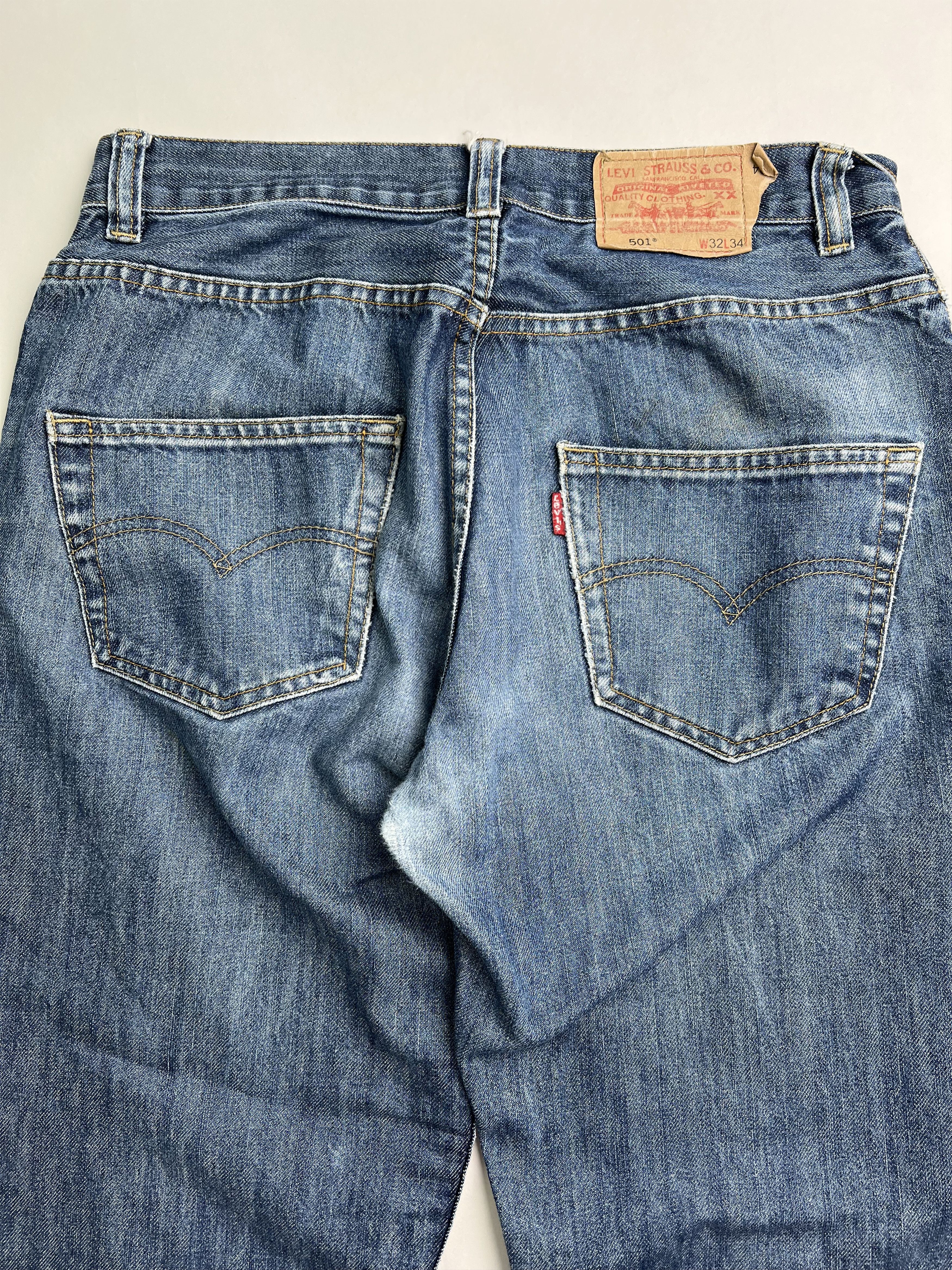 Levi's × Levi's Vintage Clothing × Vintage Levis 501 Vintage Jeans Made In Usa W32 Size US 32 / EU 48 - 9 Thumbnail