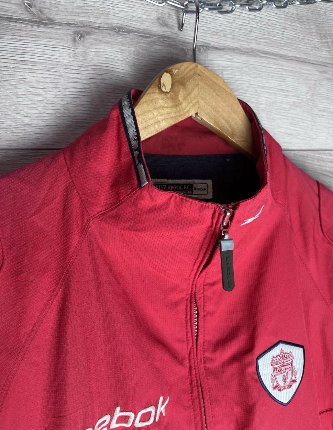 Reebok Vintage men’s soccer jacket Reebok Liverpool size Xs Size US XS / EU 42 / 0 - 8 Thumbnail