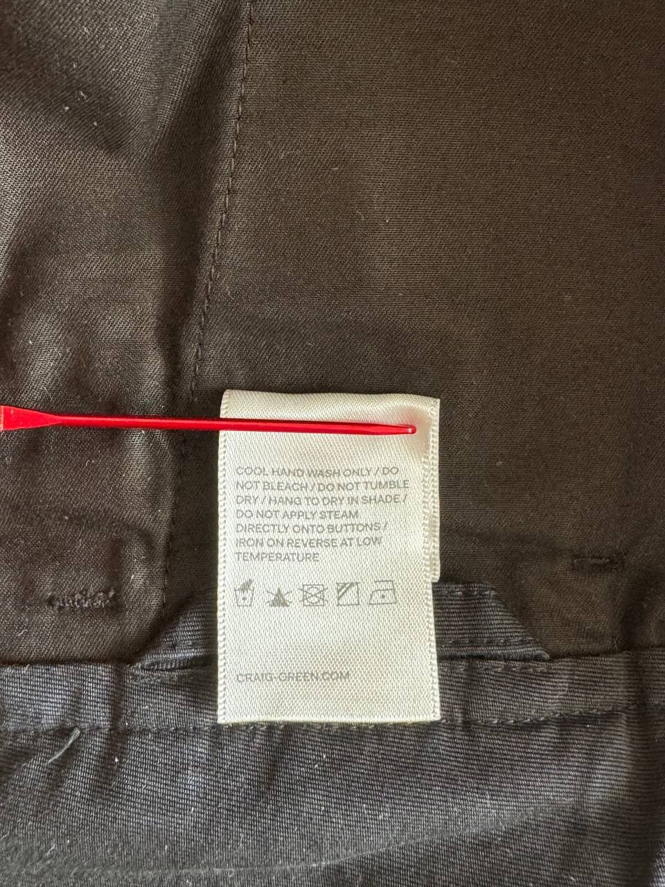 Craig Green 🔥 Craig Green Cotton Chino Pants Size US 30 / EU 46 - 8 Thumbnail